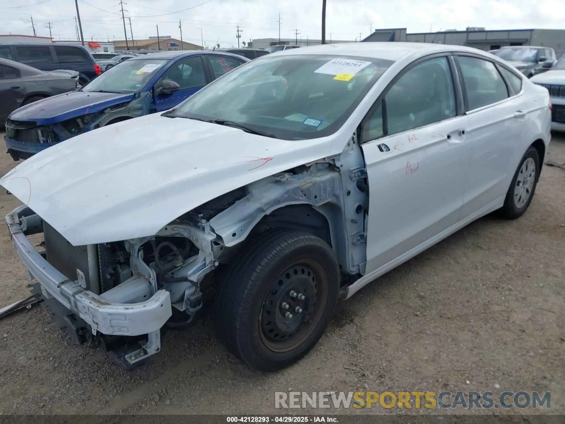 6 fotografías del automóvil dañado 3FA6P0G76KR170915 FORD FUSION 2019