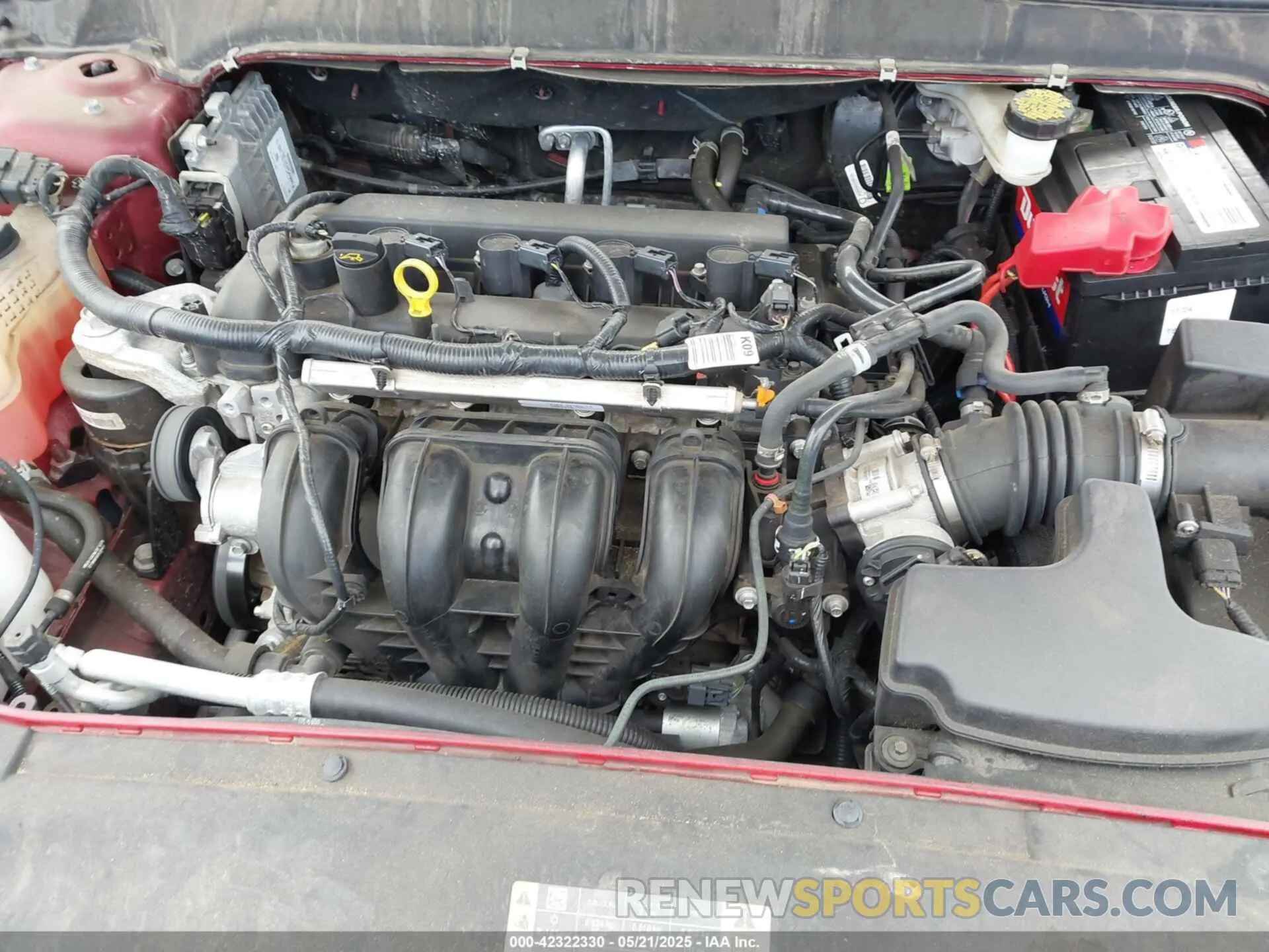 10 fotografías del automóvil dañado 3FA6P0G76KR233267 FORD FUSION 2019