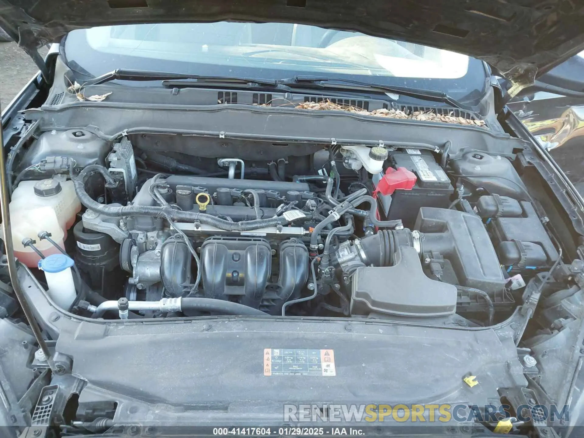 10 fotografías del automóvil dañado 3FA6P0G78KR194956 FORD FUSION 2019