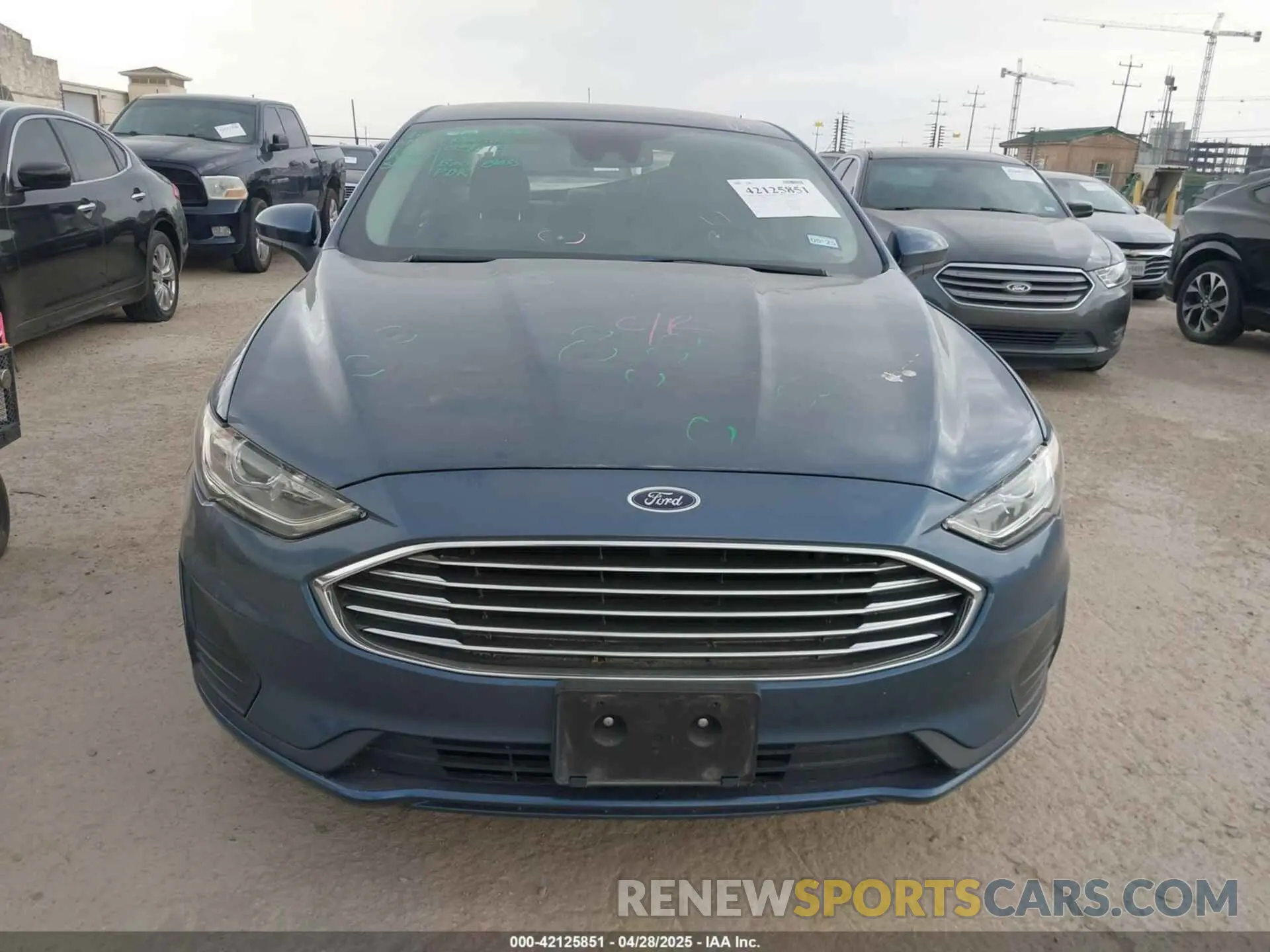12 fotografías del automóvil dañado 3FA6P0G79KR148004 FORD FUSION 2019