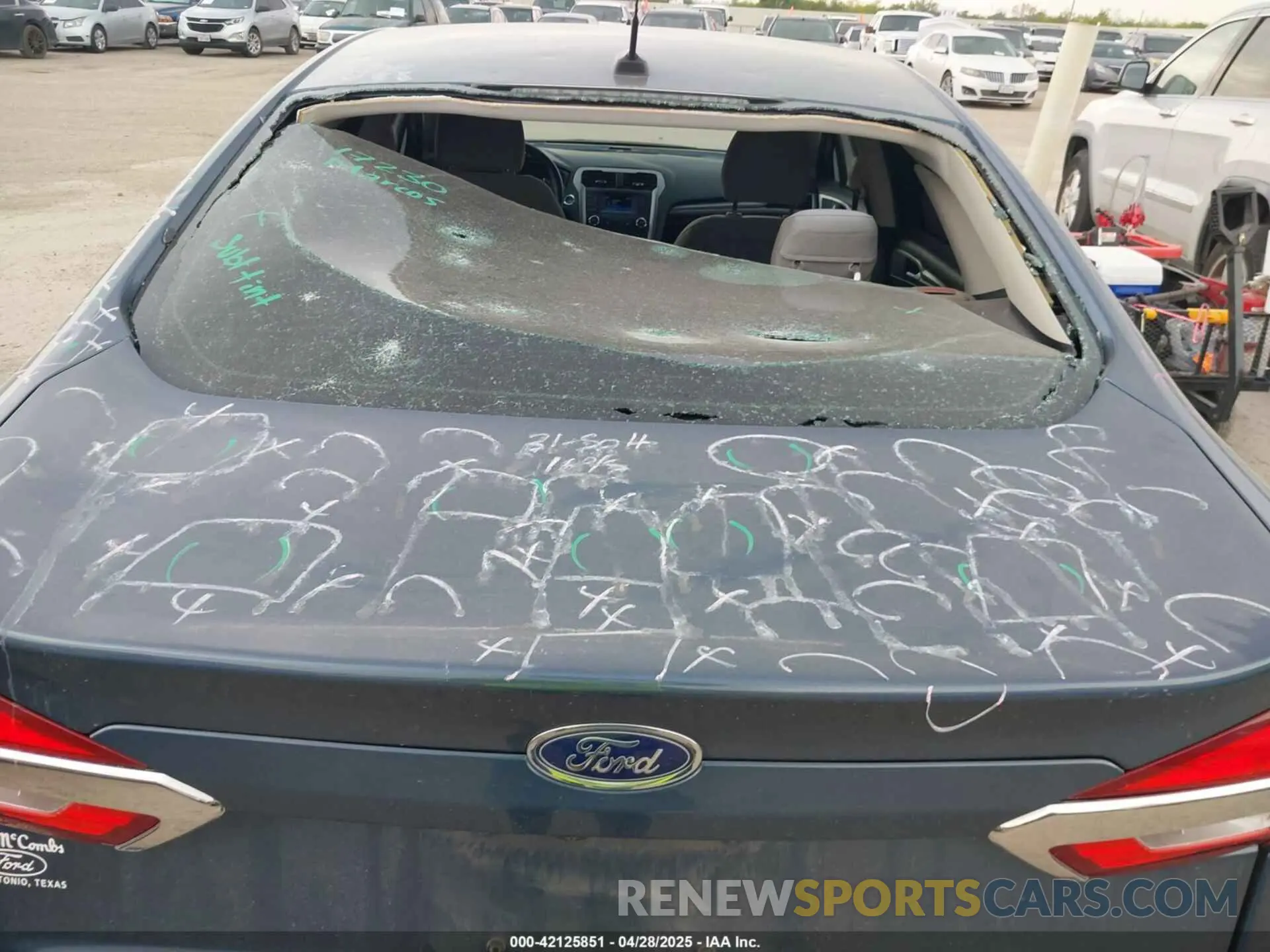 6 fotografías del automóvil dañado 3FA6P0G79KR148004 FORD FUSION 2019