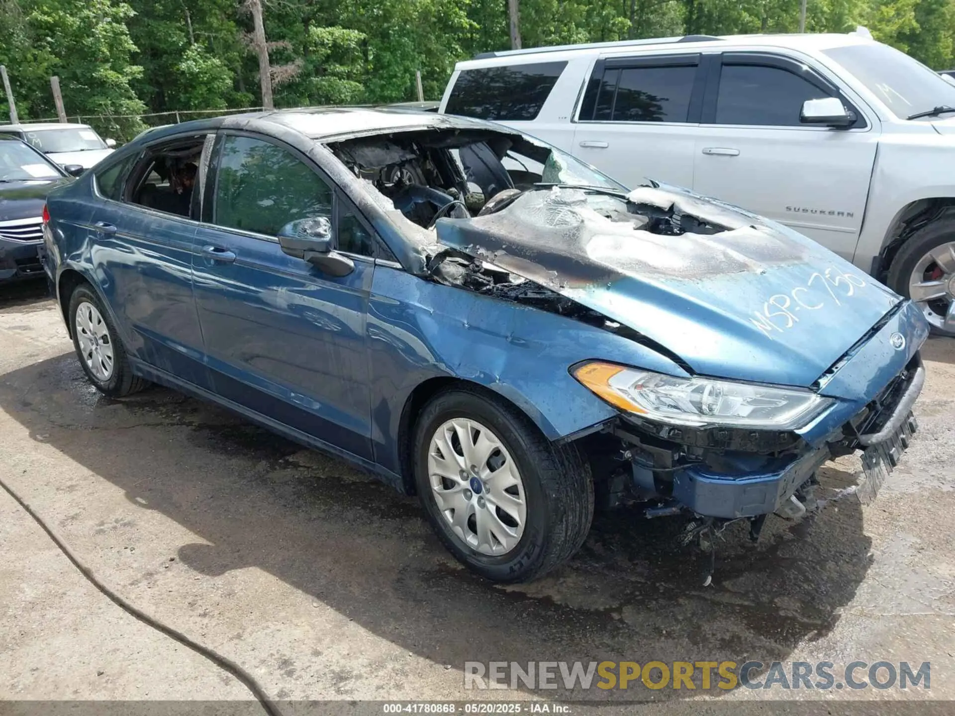 1 fotografías del automóvil dañado 3FA6P0G79KR267560 FORD FUSION 2019