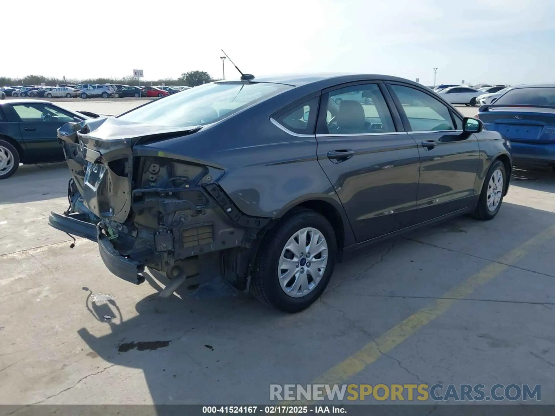 4 fotografías del automóvil dañado 3FA6P0G79KR283029 FORD FUSION 2019