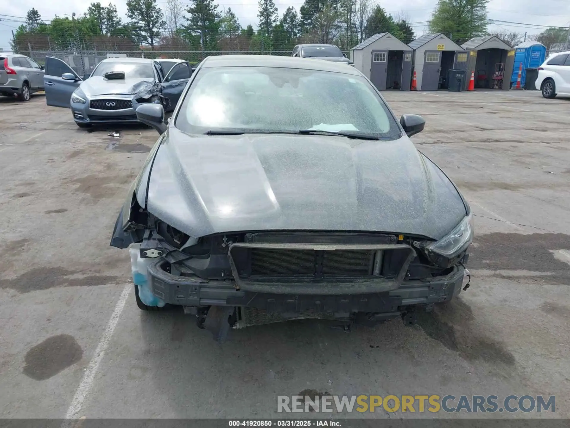 12 fotografías del automóvil dañado 3FA6P0G7XKR102326 FORD FUSION 2019