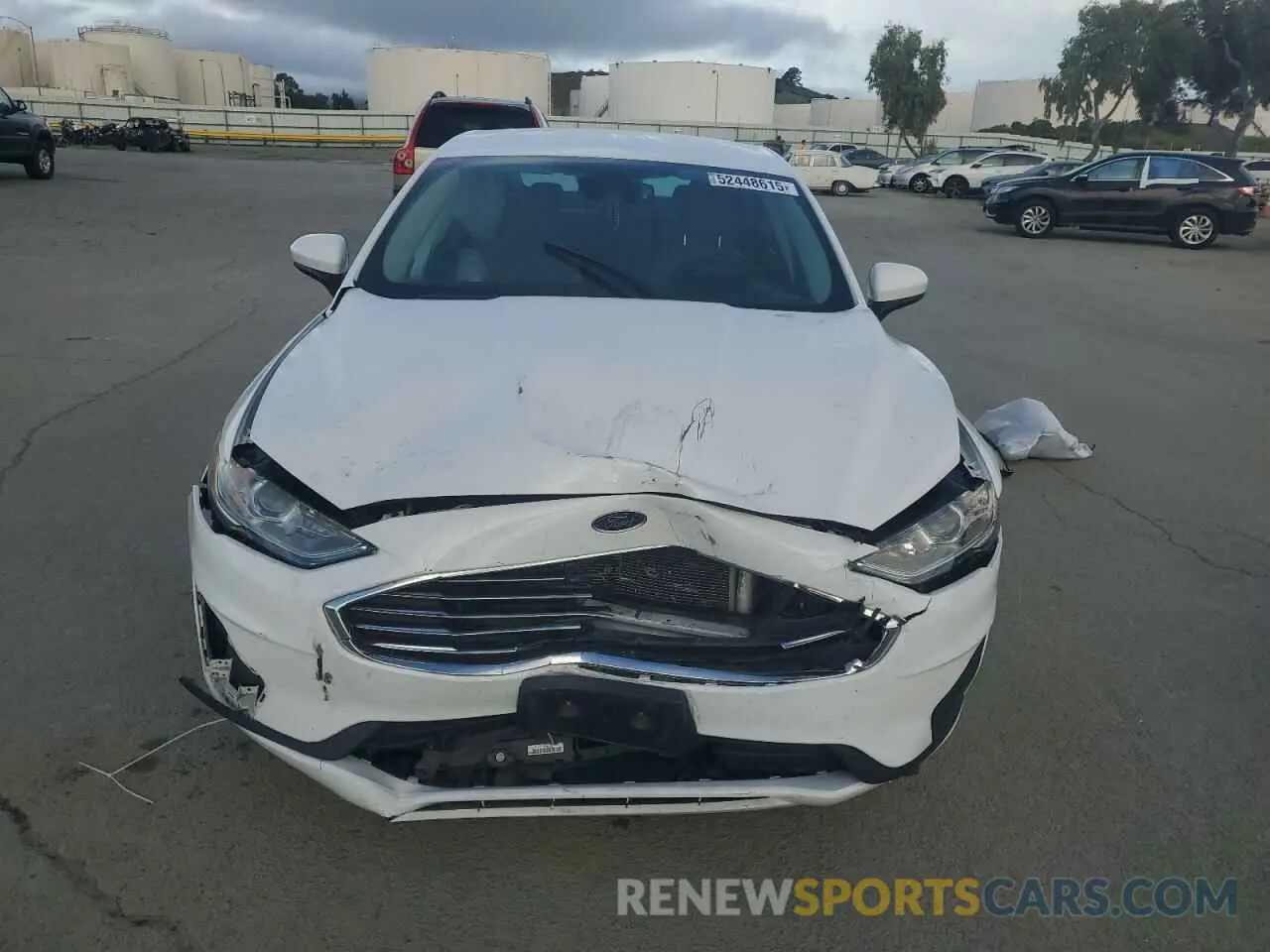 5 fotografías del automóvil dañado 3FA6P0G7XKR108675 FORD FUSION 2019