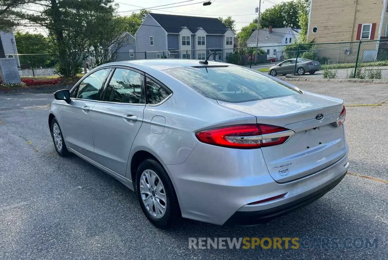 3 fotografías del automóvil dañado 3FA6P0G7XKR143006 FORD FUSION 2019