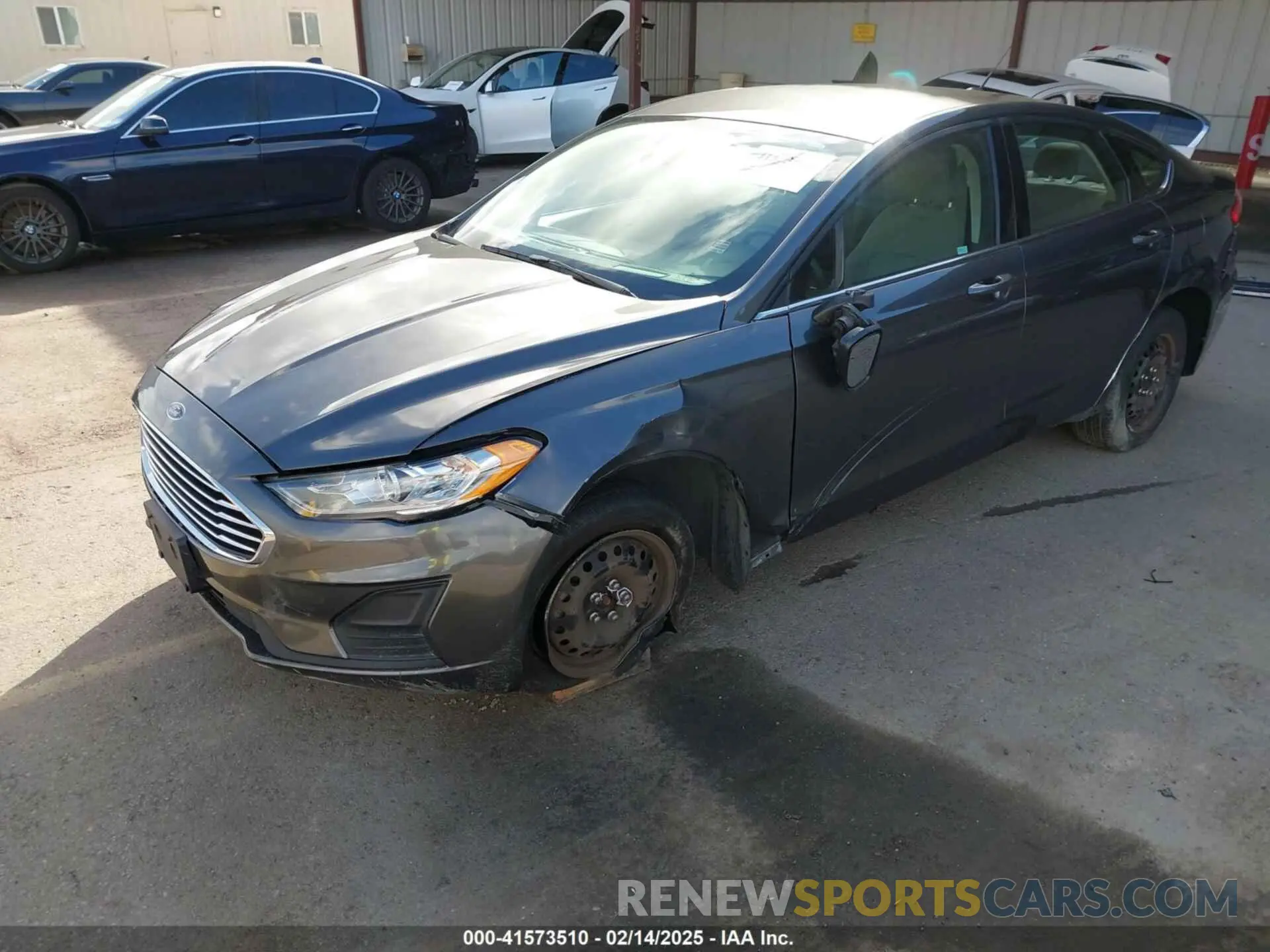2 fotografías del automóvil dañado 3FA6P0G7XKR232512 FORD FUSION 2019