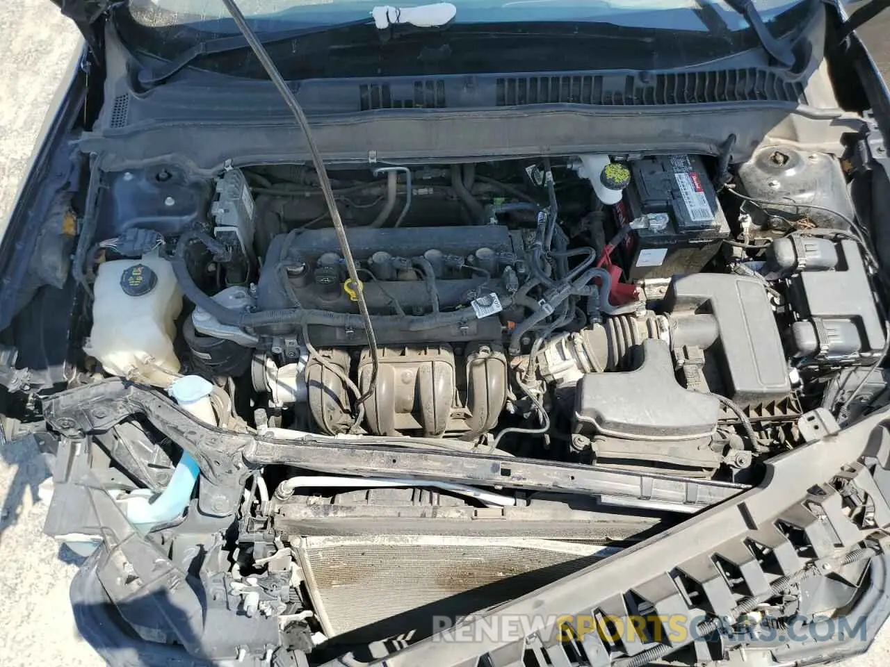 10 fotografías del automóvil dañado 3FA6P0H73KR151298 FORD FUSION 2019
