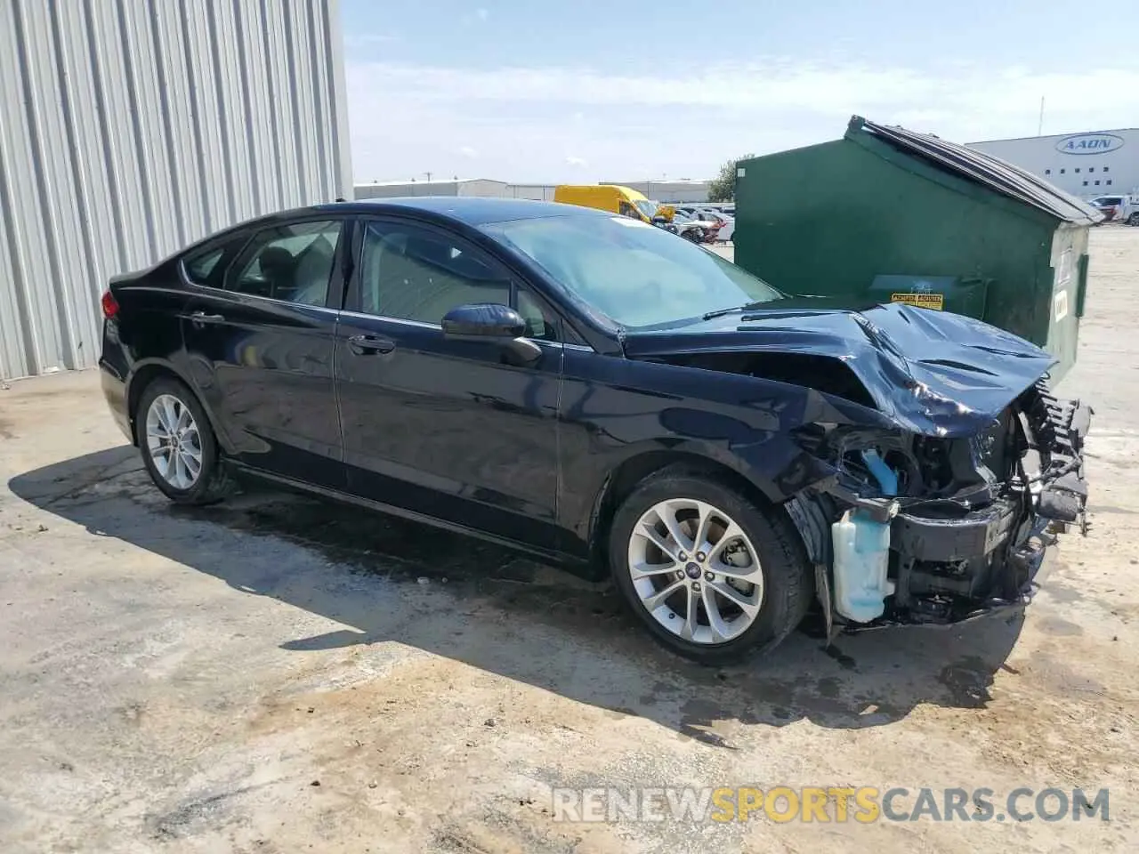 4 fotografías del automóvil dañado 3FA6P0H73KR151298 FORD FUSION 2019