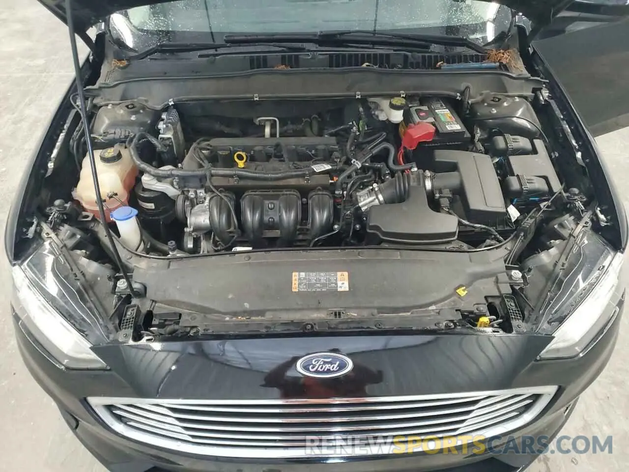 11 fotografías del automóvil dañado 3FA6P0H79KR122372 FORD FUSION 2019
