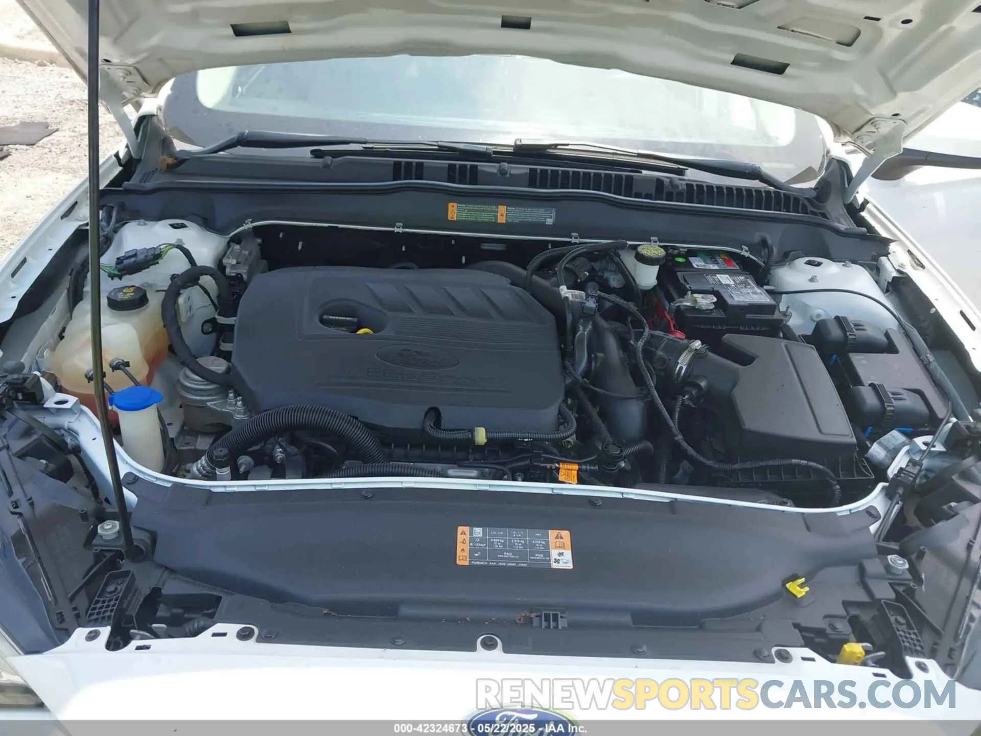 10 fotografías del automóvil dañado 3FA6P0HD0KR145819 FORD FUSION 2019