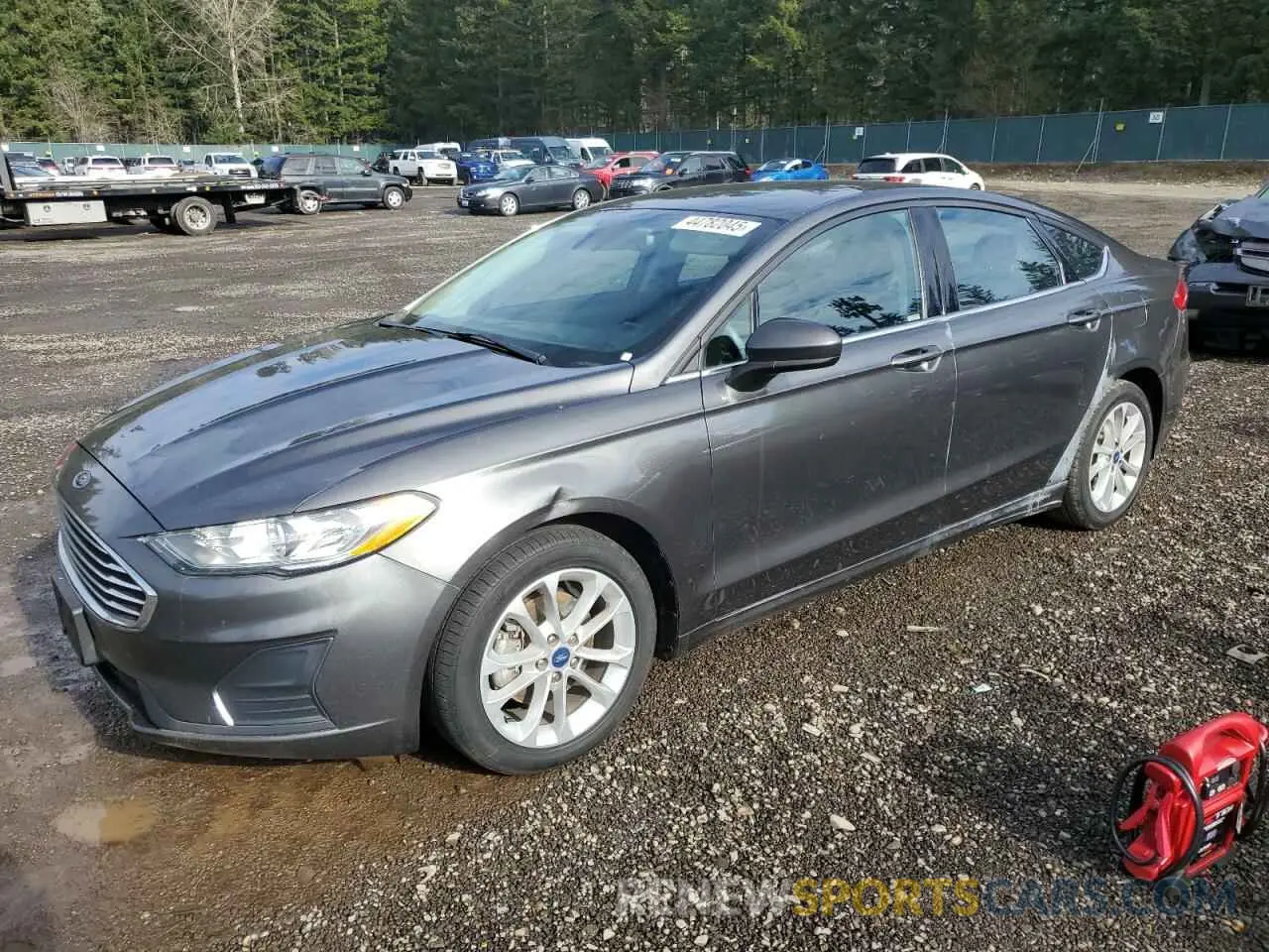 1 fotografías del automóvil dañado 3FA6P0HD0KR179453 FORD FUSION 2019