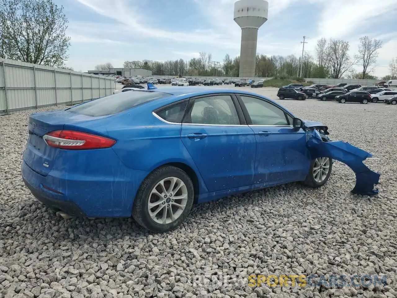 3 fotografías del automóvil dañado 3FA6P0HD0KR183602 FORD FUSION 2019