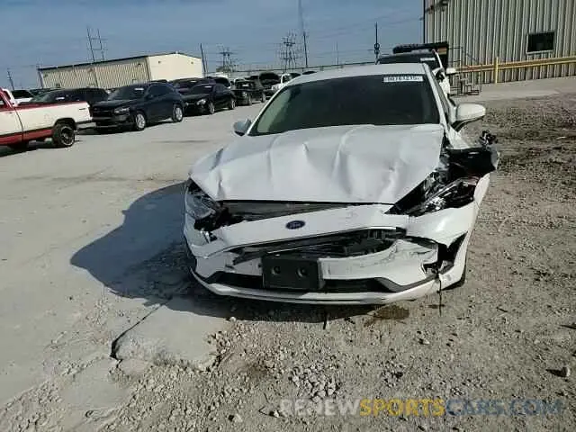 10 fotografías del automóvil dañado 3FA6P0HD0KR186189 FORD FUSION 2019