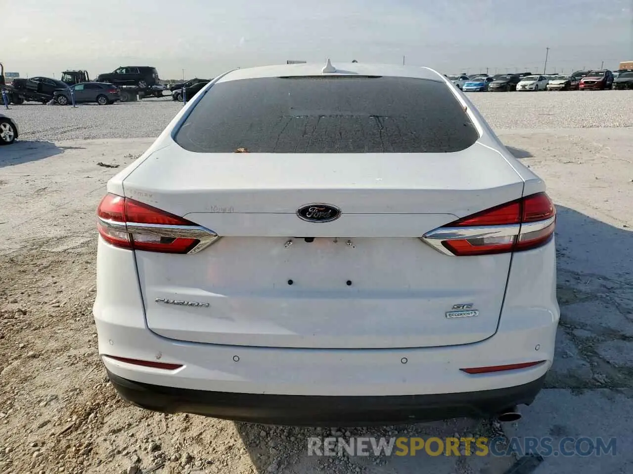 6 fotografías del automóvil dañado 3FA6P0HD0KR186189 FORD FUSION 2019