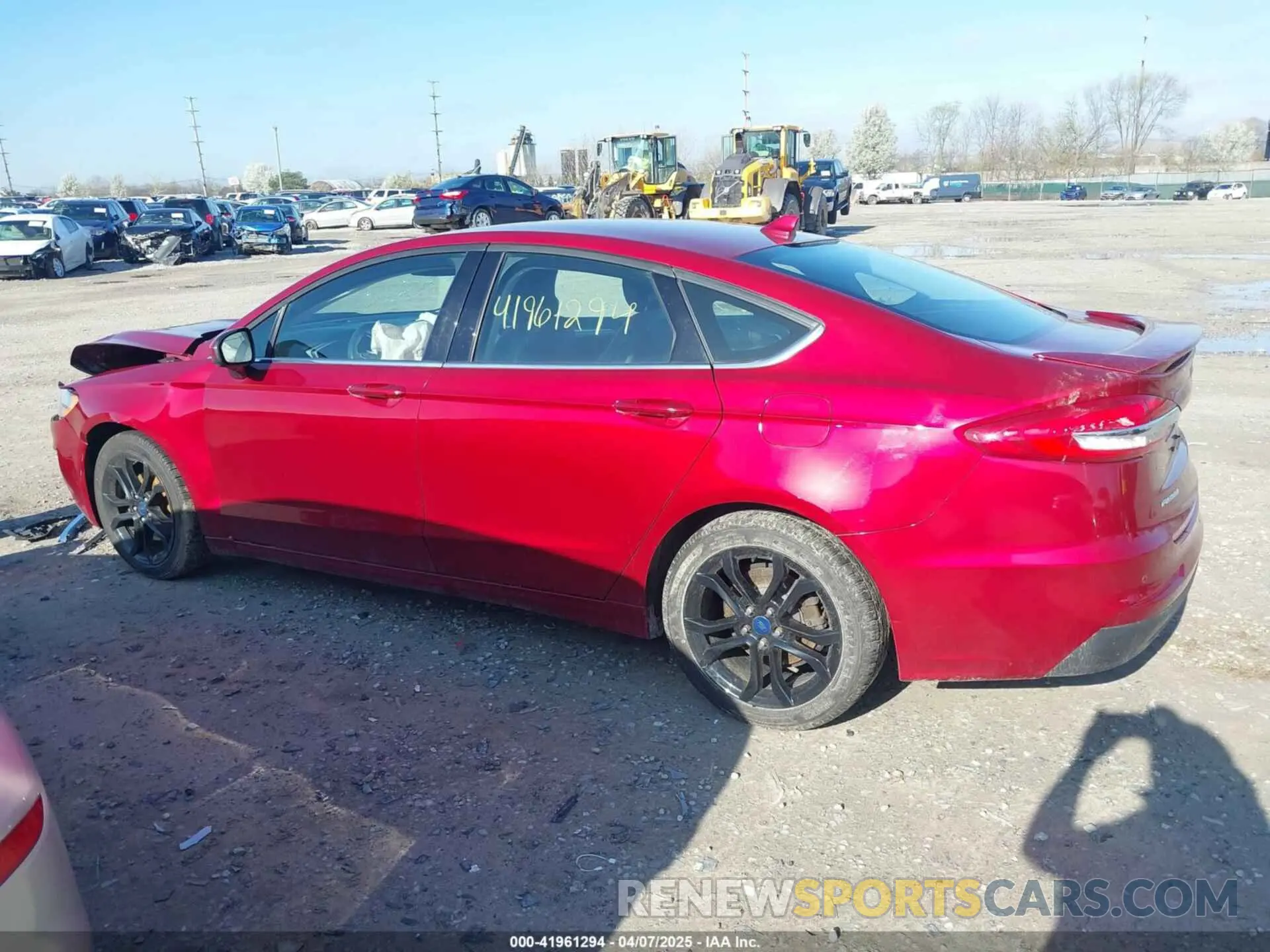 13 fotografías del automóvil dañado 3FA6P0HD1KR166565 FORD FUSION 2019