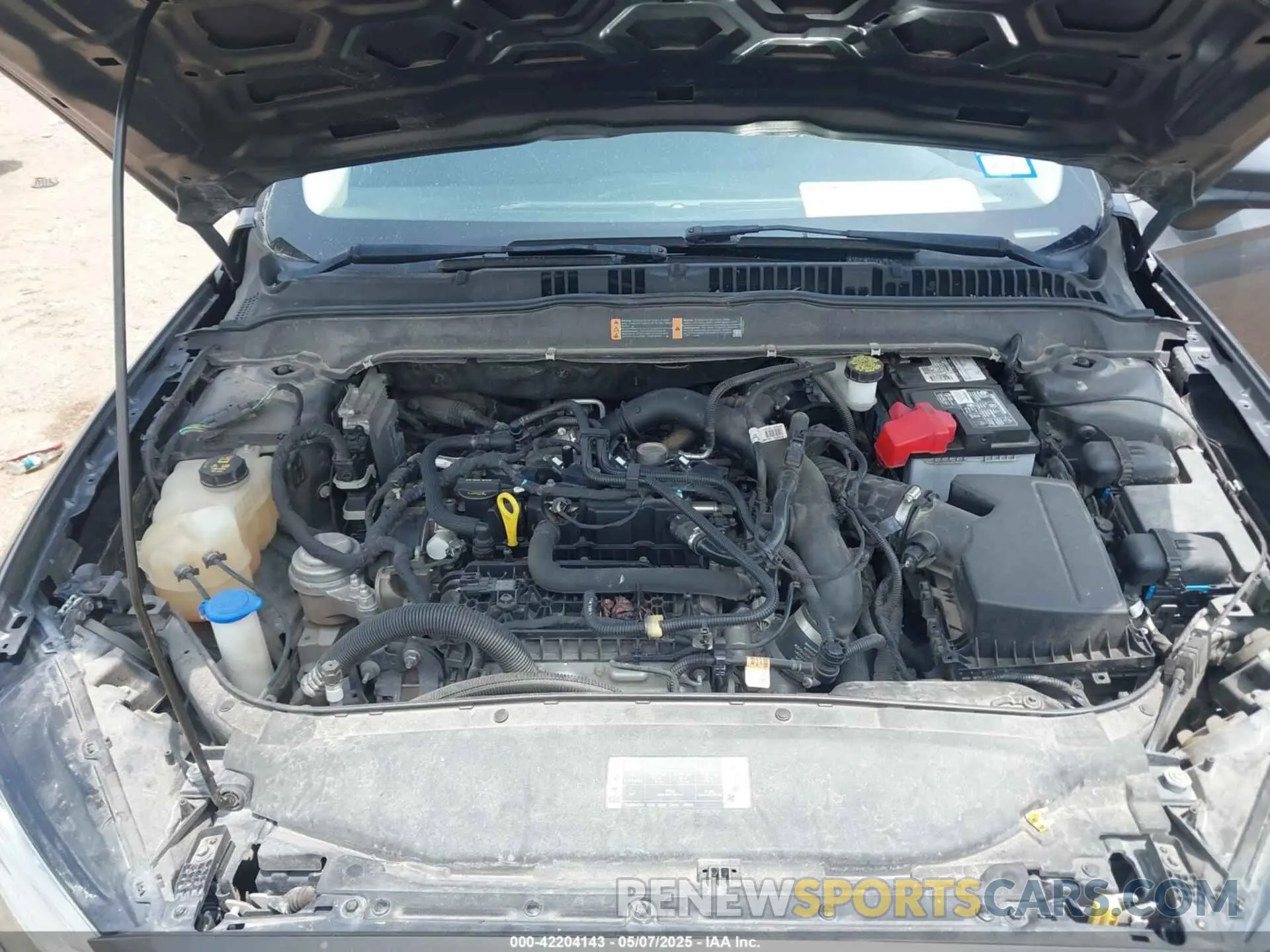 10 fotografías del automóvil dañado 3FA6P0HD1KR170552 FORD FUSION 2019