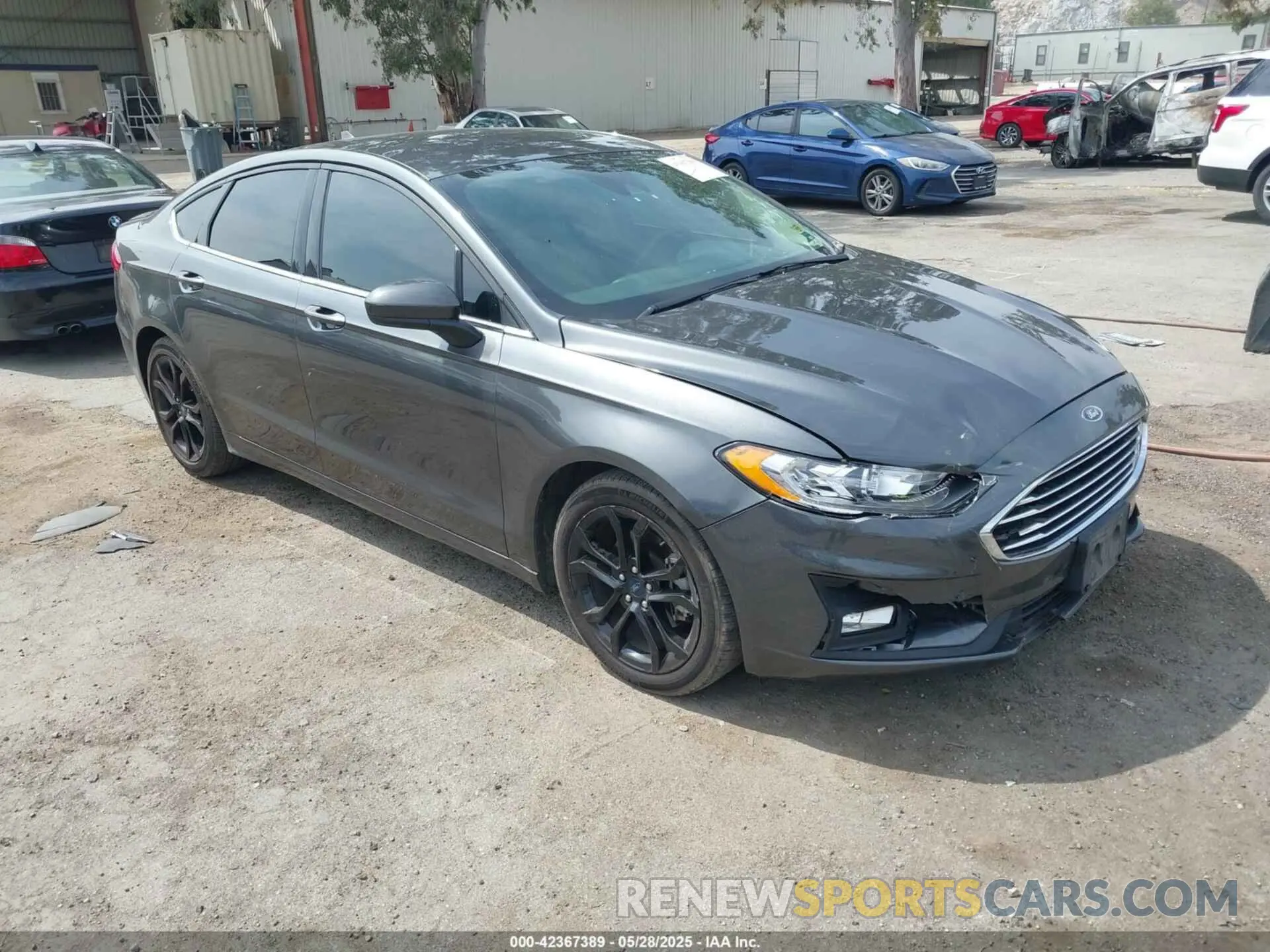 1 fotografías del automóvil dañado 3FA6P0HD1KR177114 FORD FUSION 2019