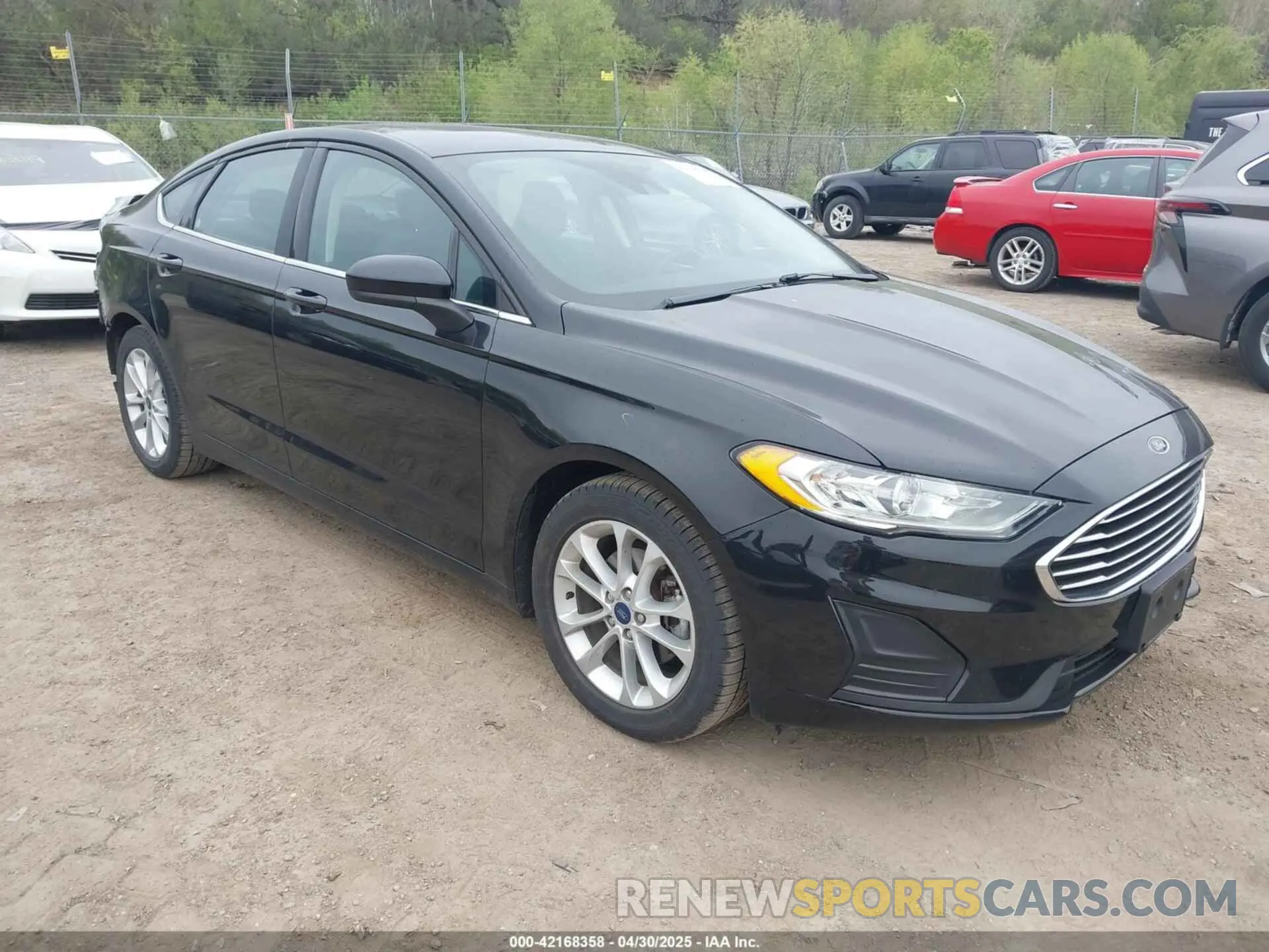 1 fotografías del automóvil dañado 3FA6P0HD1KR195421 FORD FUSION 2019