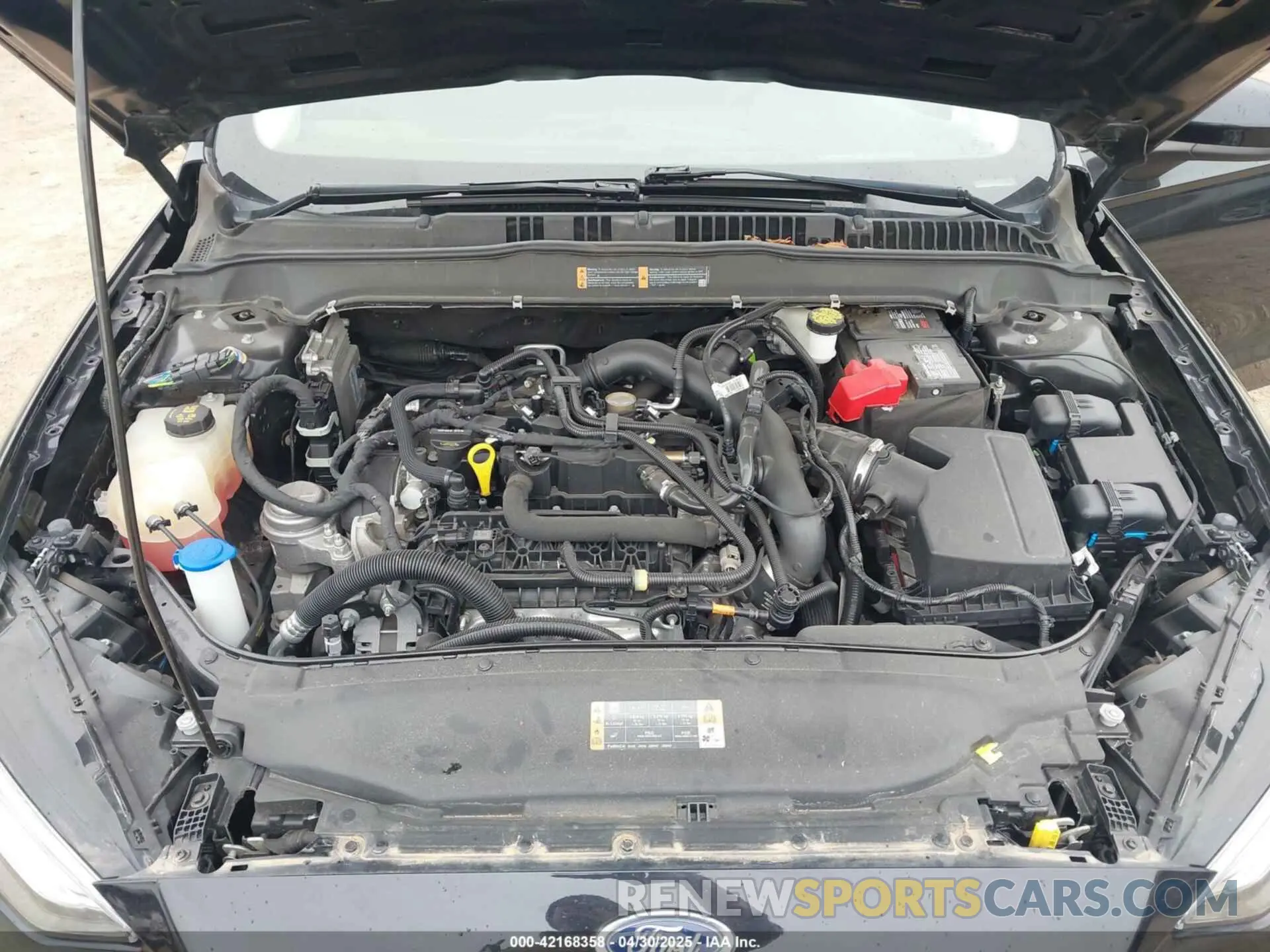 10 fotografías del automóvil dañado 3FA6P0HD1KR195421 FORD FUSION 2019