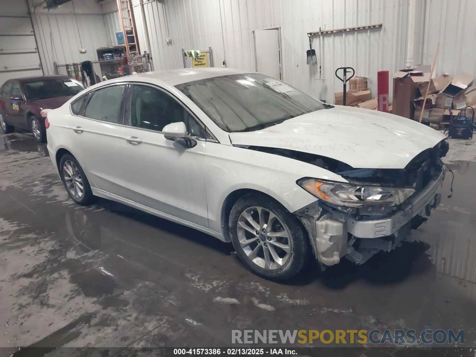 1 fotografías del automóvil dañado 3FA6P0HD1KR231754 FORD FUSION 2019