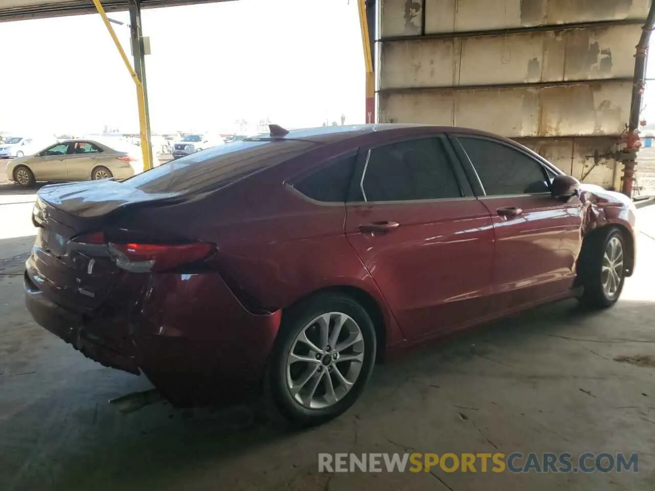 3 fotografías del automóvil dañado 3FA6P0HD1KR232810 FORD FUSION 2019
