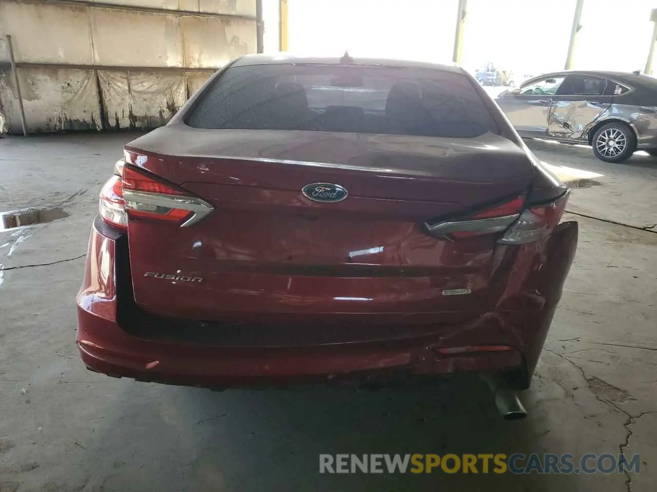 6 fotografías del automóvil dañado 3FA6P0HD1KR232810 FORD FUSION 2019