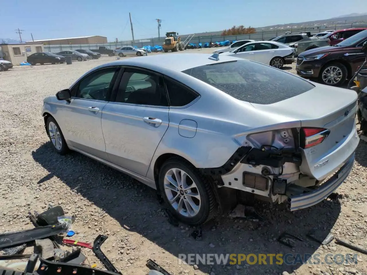 3 fotografías del automóvil dañado 3FA6P0HD1KR239448 FORD FUSION 2019