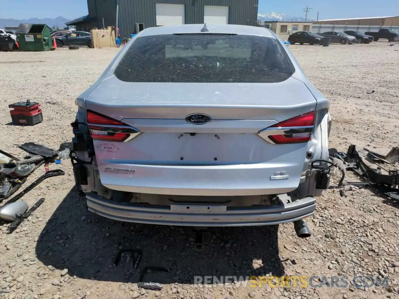 7 fotografías del automóvil dañado 3FA6P0HD1KR239448 FORD FUSION 2019