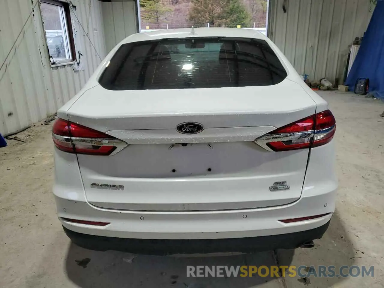 6 fotografías del automóvil dañado 3FA6P0HD1KR261305 FORD FUSION 2019