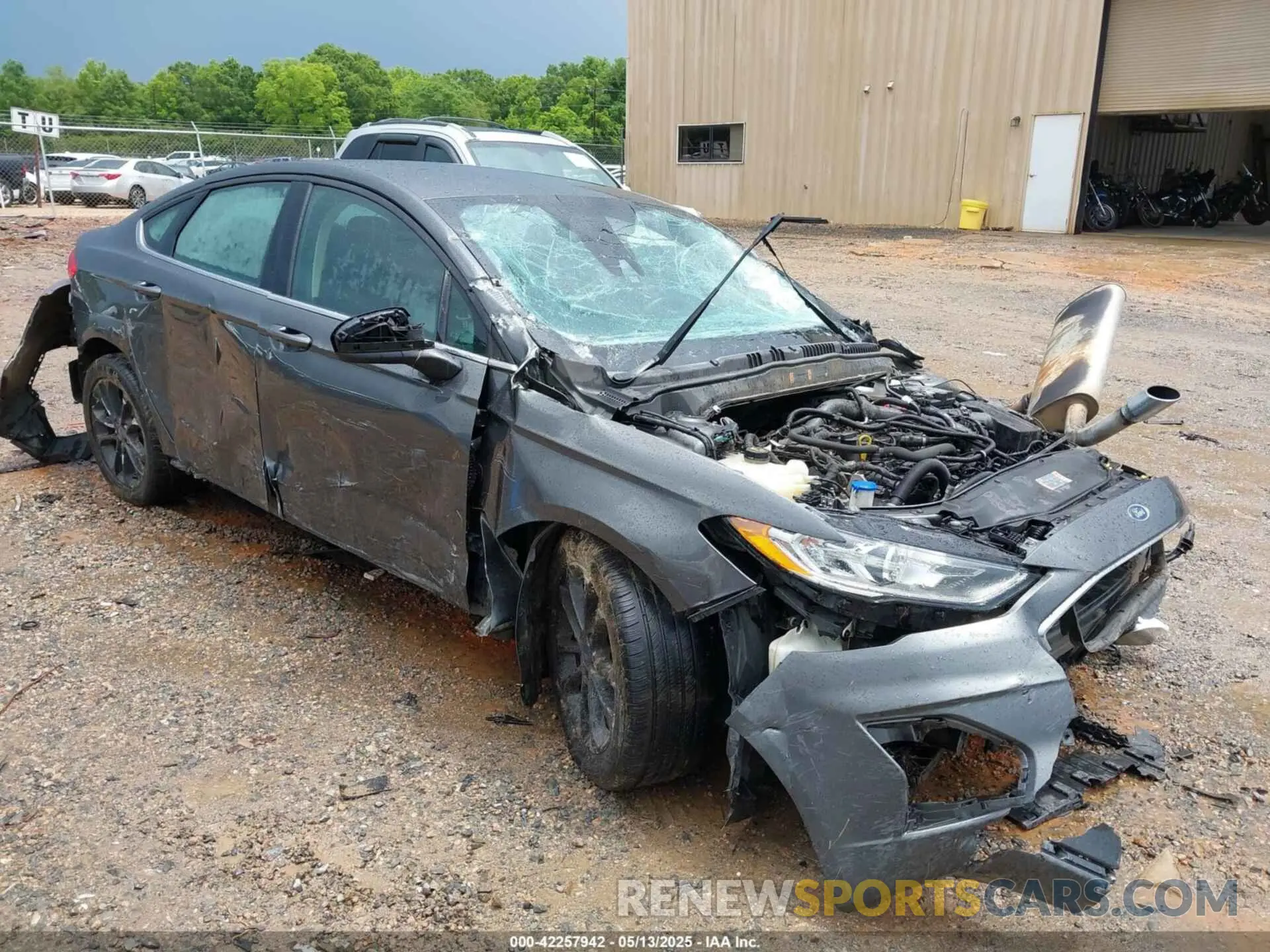 1 fotografías del automóvil dañado 3FA6P0HD1KR285572 FORD FUSION 2019