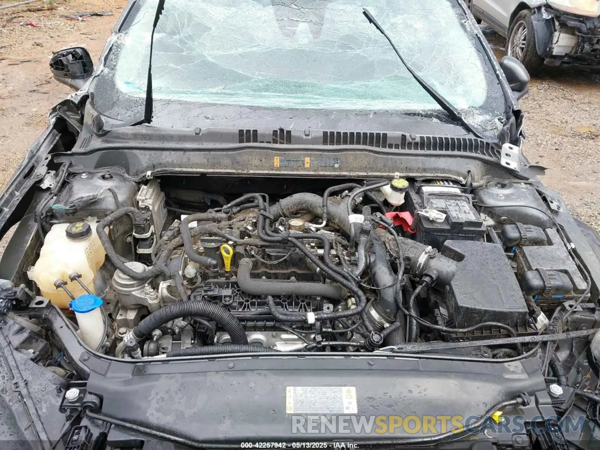 10 fotografías del automóvil dañado 3FA6P0HD1KR285572 FORD FUSION 2019