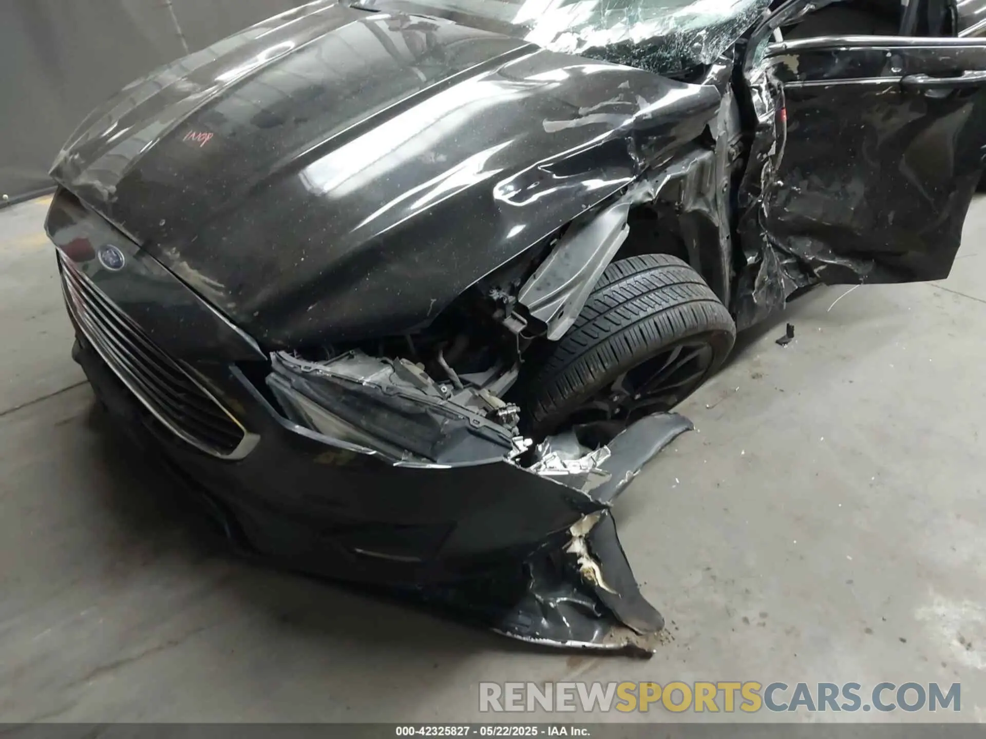 6 fotografías del automóvil dañado 3FA6P0HD2KR133879 FORD FUSION 2019