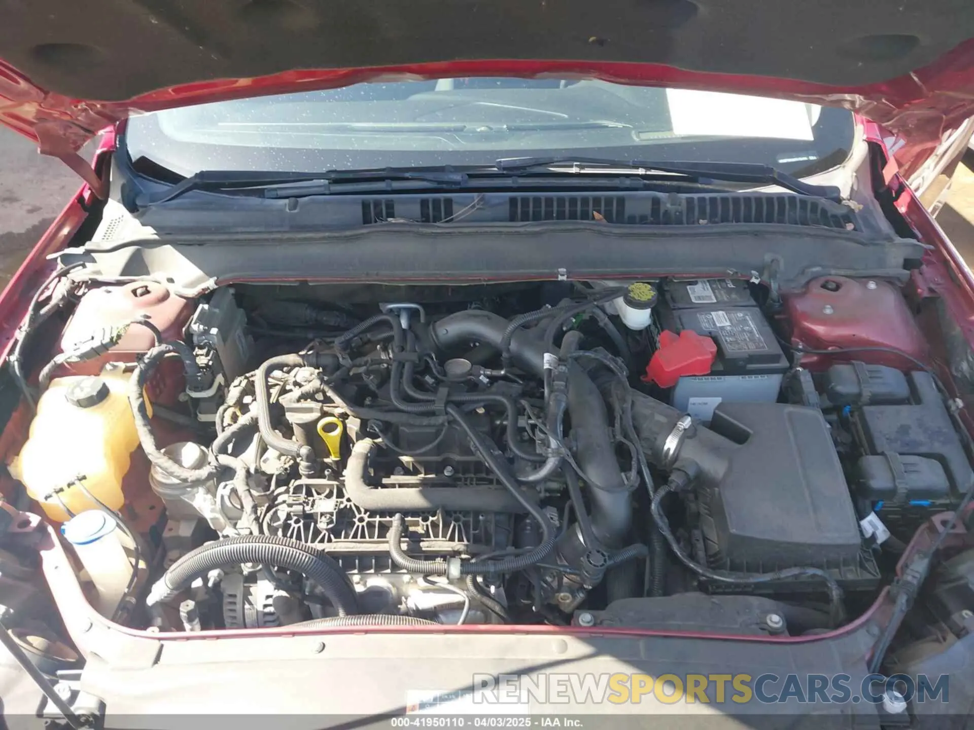 10 fotografías del automóvil dañado 3FA6P0HD2KR135468 FORD FUSION 2019