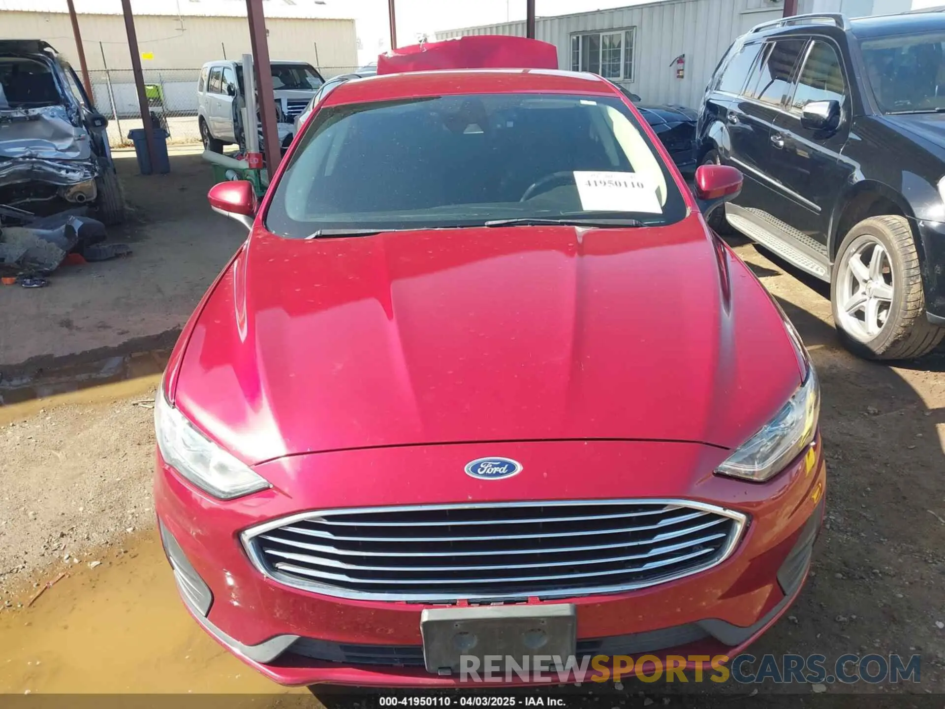 13 fotografías del automóvil dañado 3FA6P0HD2KR135468 FORD FUSION 2019