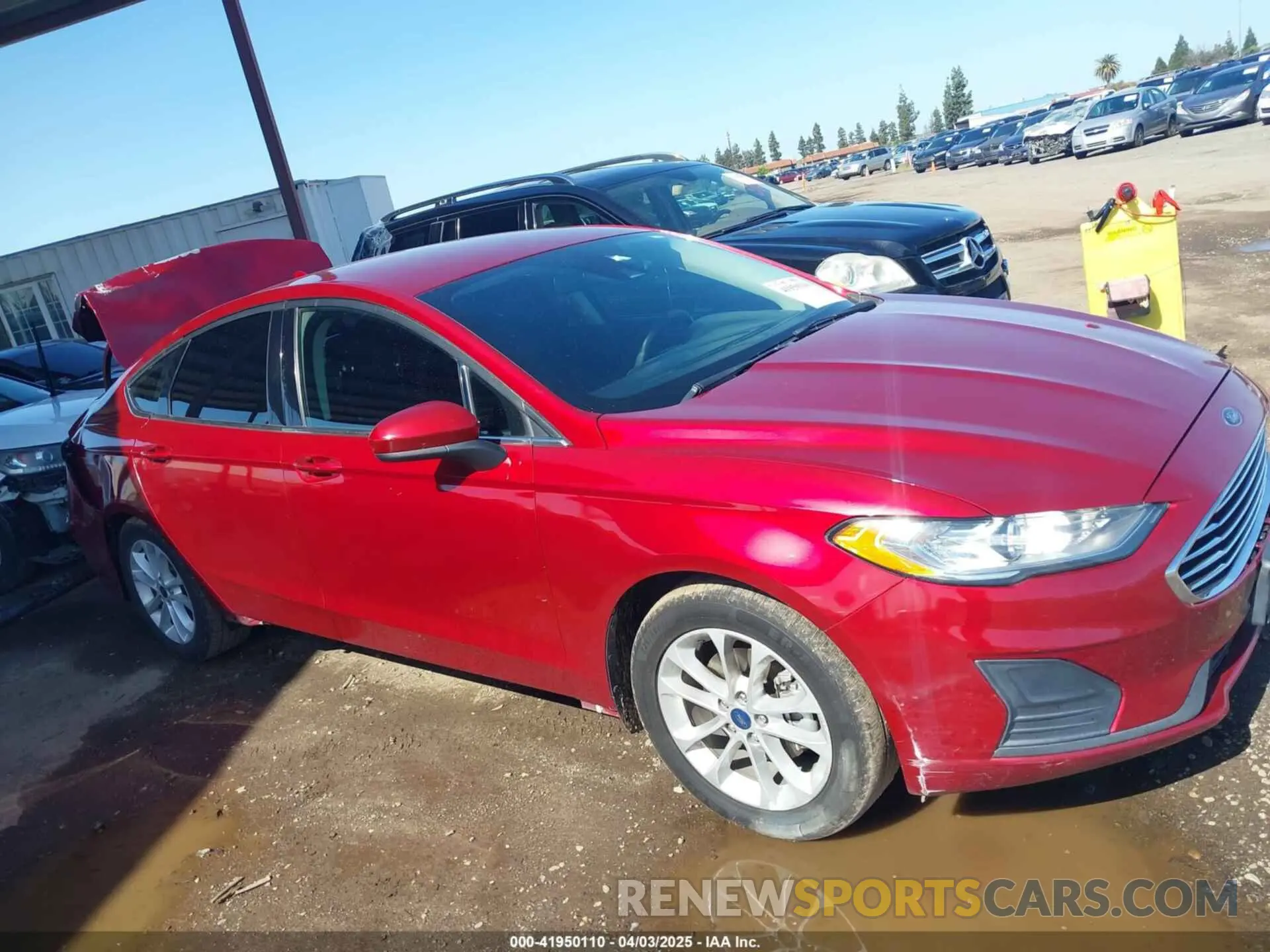14 fotografías del automóvil dañado 3FA6P0HD2KR135468 FORD FUSION 2019