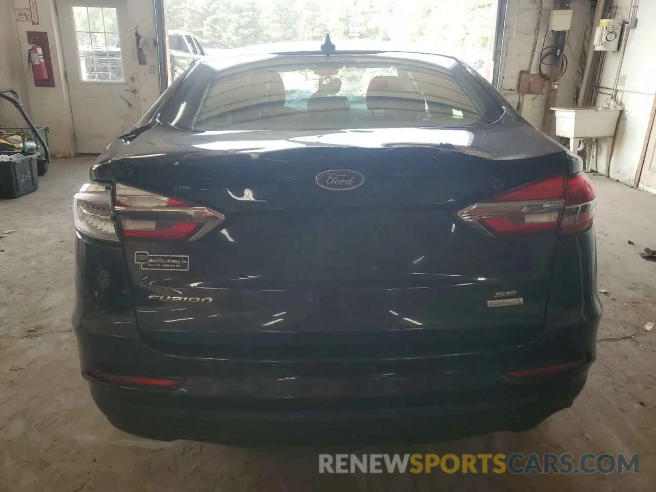 6 fotografías del automóvil dañado 3FA6P0HD2KR173606 FORD FUSION 2019