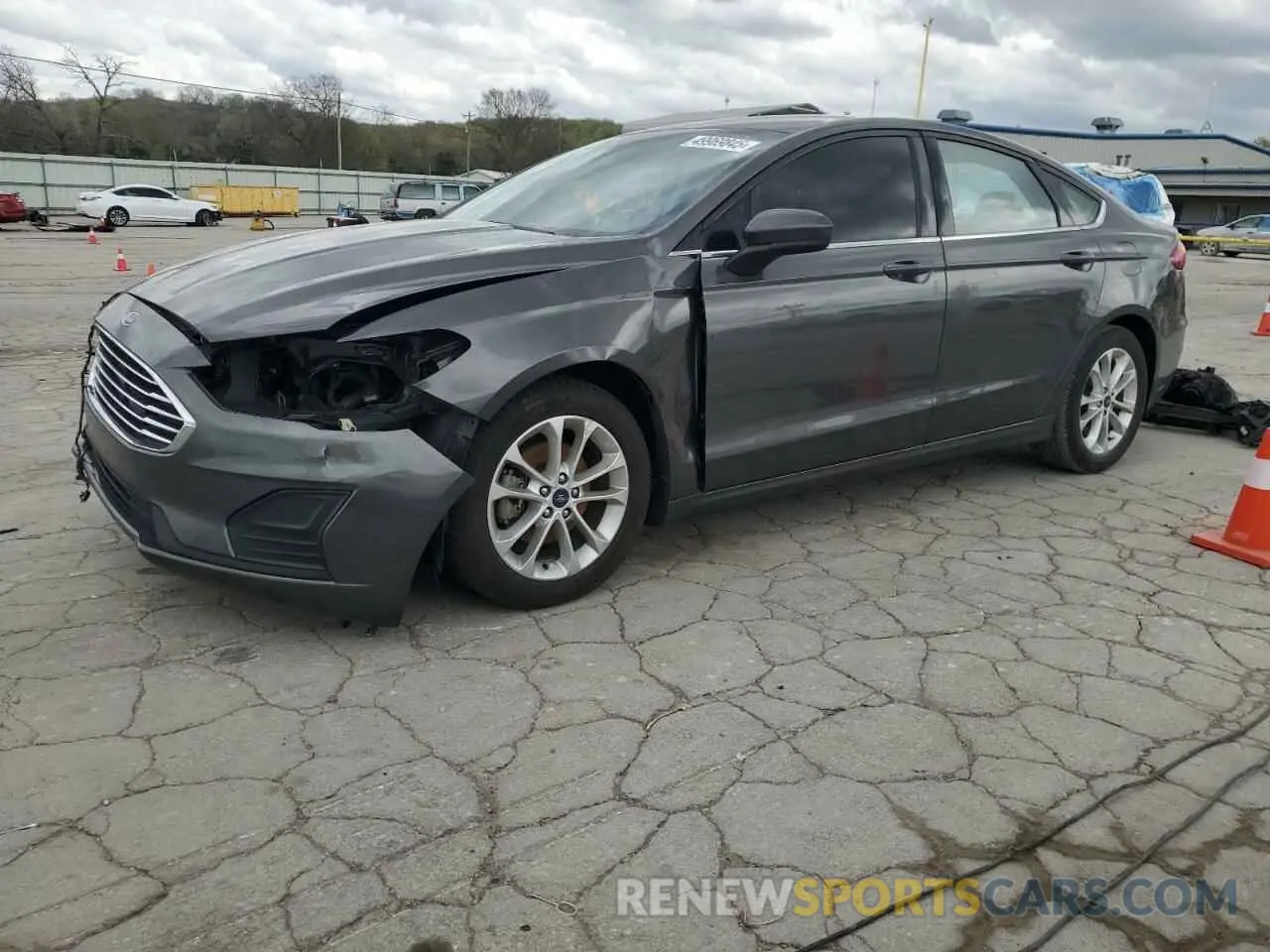 1 fotografías del automóvil dañado 3FA6P0HD2KR203476 FORD FUSION 2019