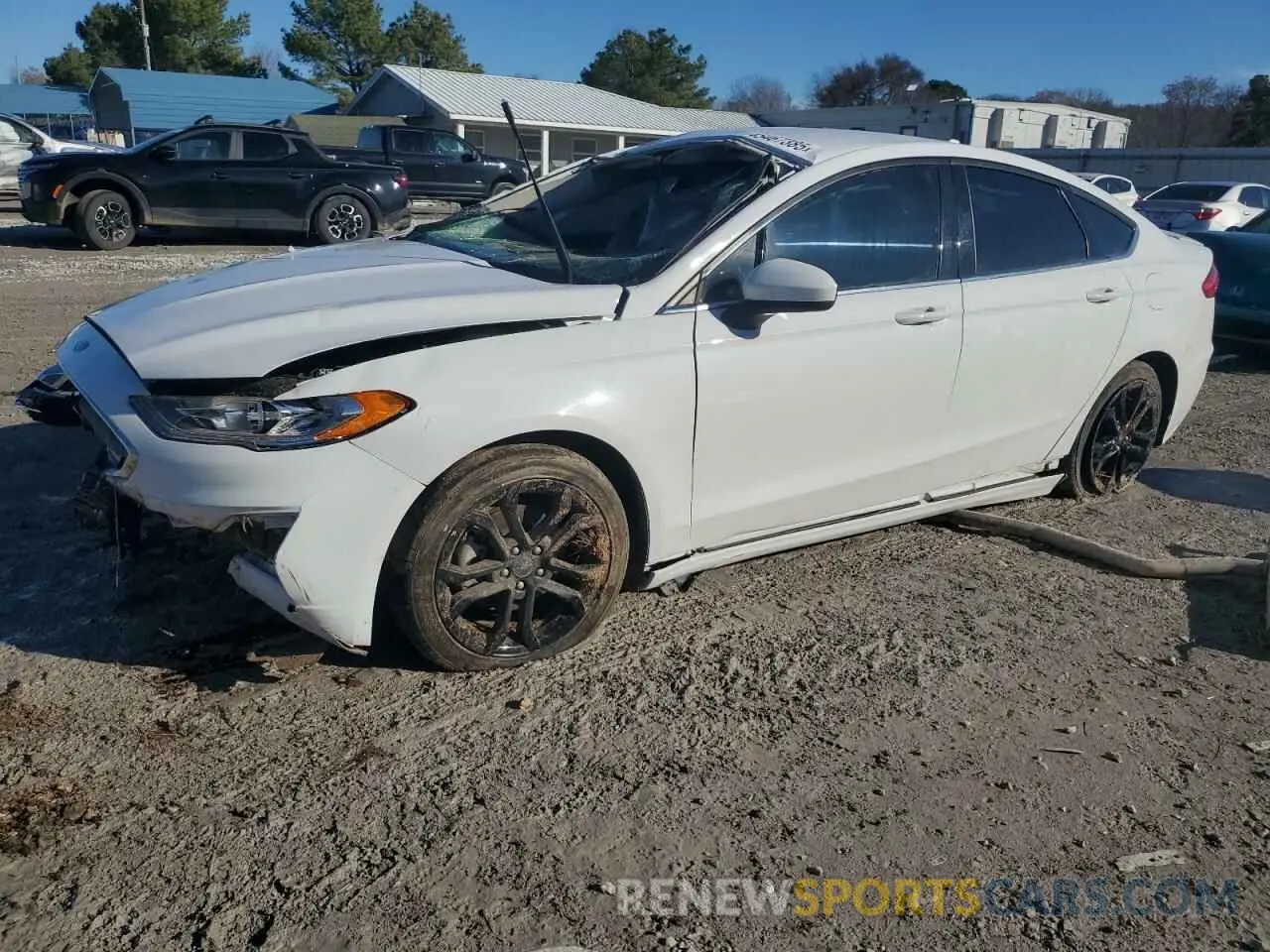 1 fotografías del automóvil dañado 3FA6P0HD2KR215417 FORD FUSION 2019