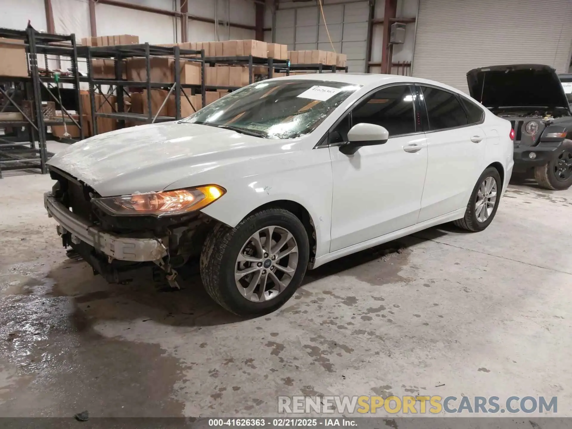 2 fotografías del automóvil dañado 3FA6P0HD2KR276587 FORD FUSION 2019