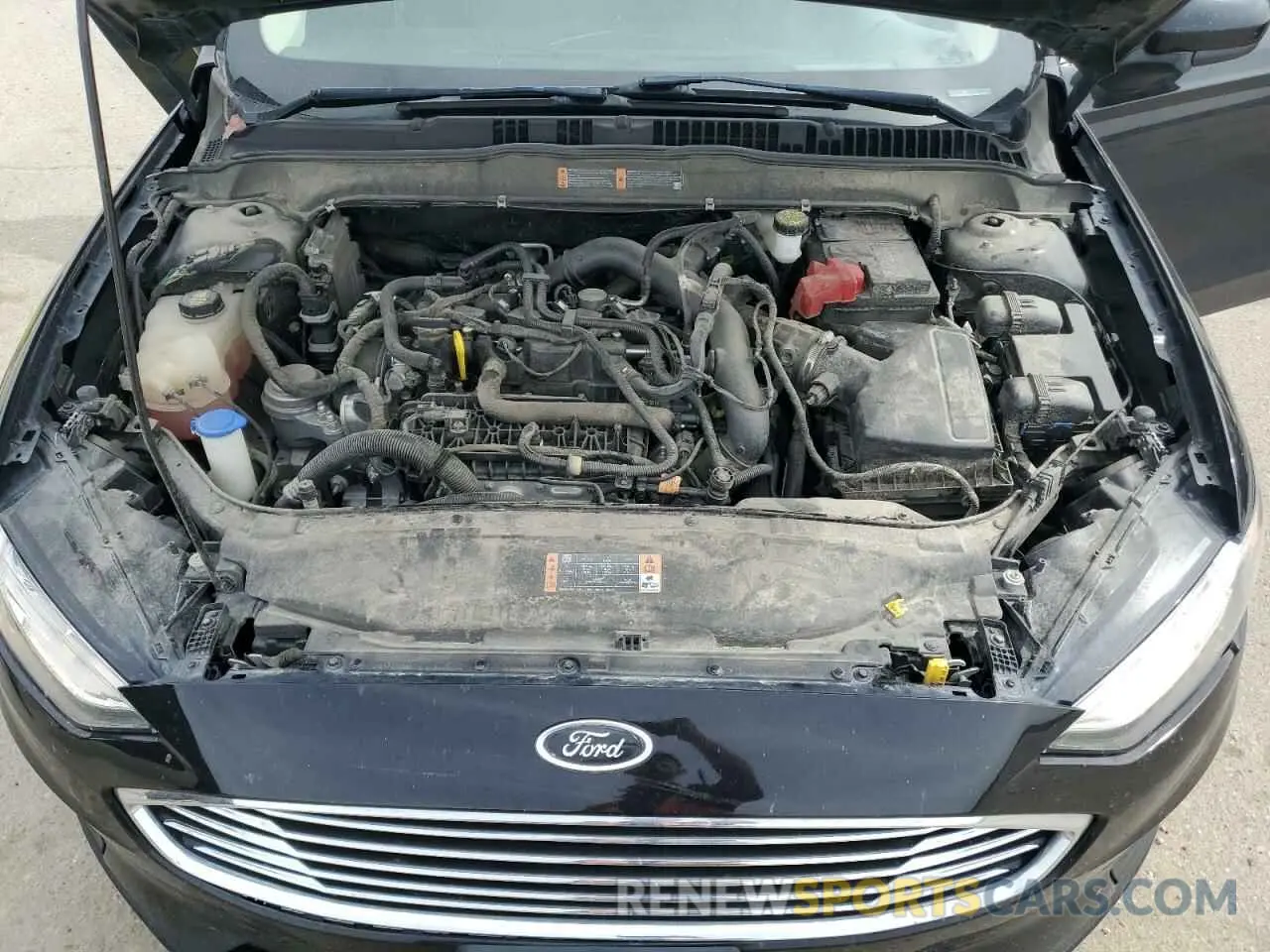 11 fotografías del automóvil dañado 3FA6P0HD2KR284785 FORD FUSION 2019