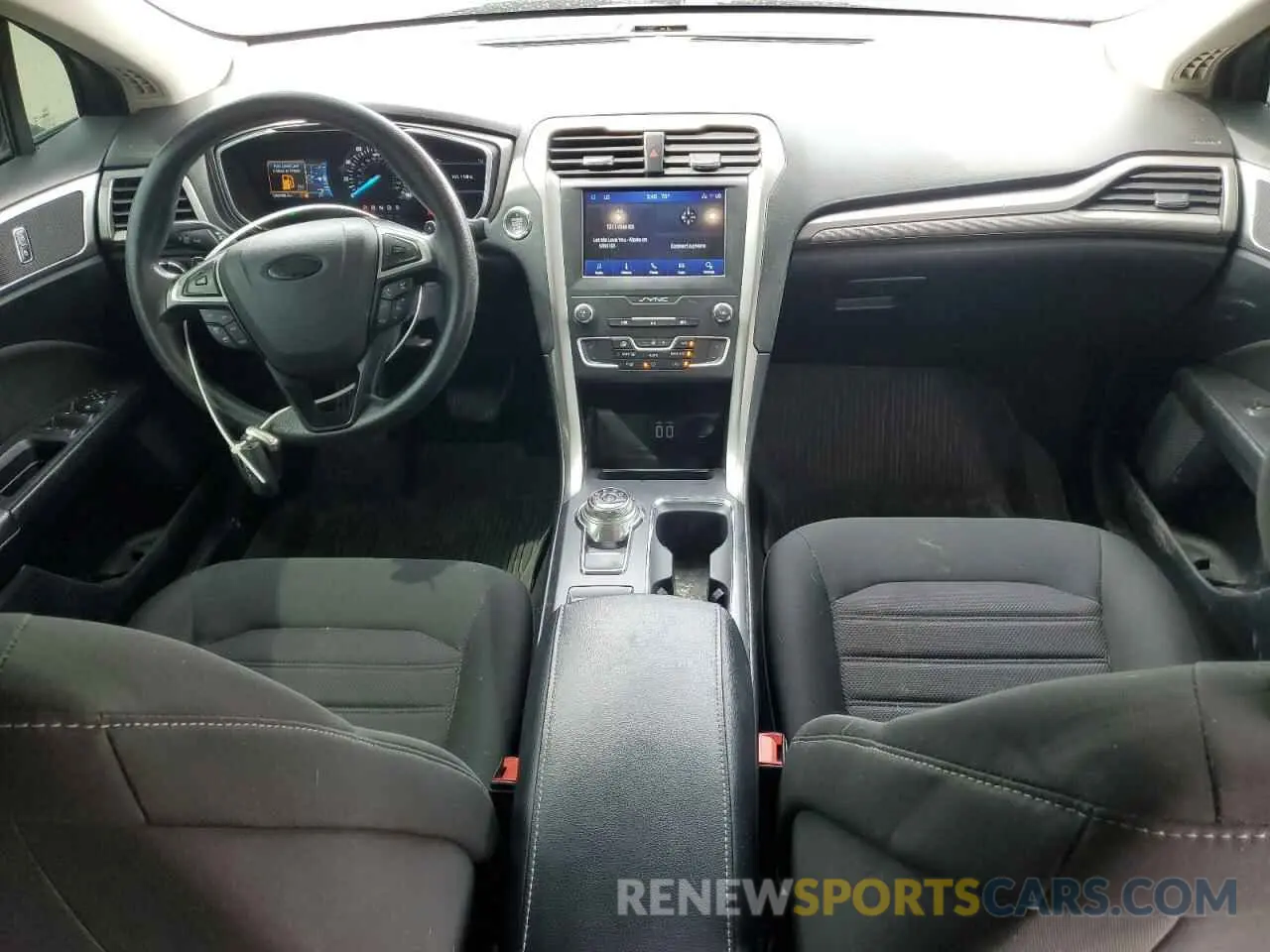 8 fotografías del automóvil dañado 3FA6P0HD2KR284785 FORD FUSION 2019