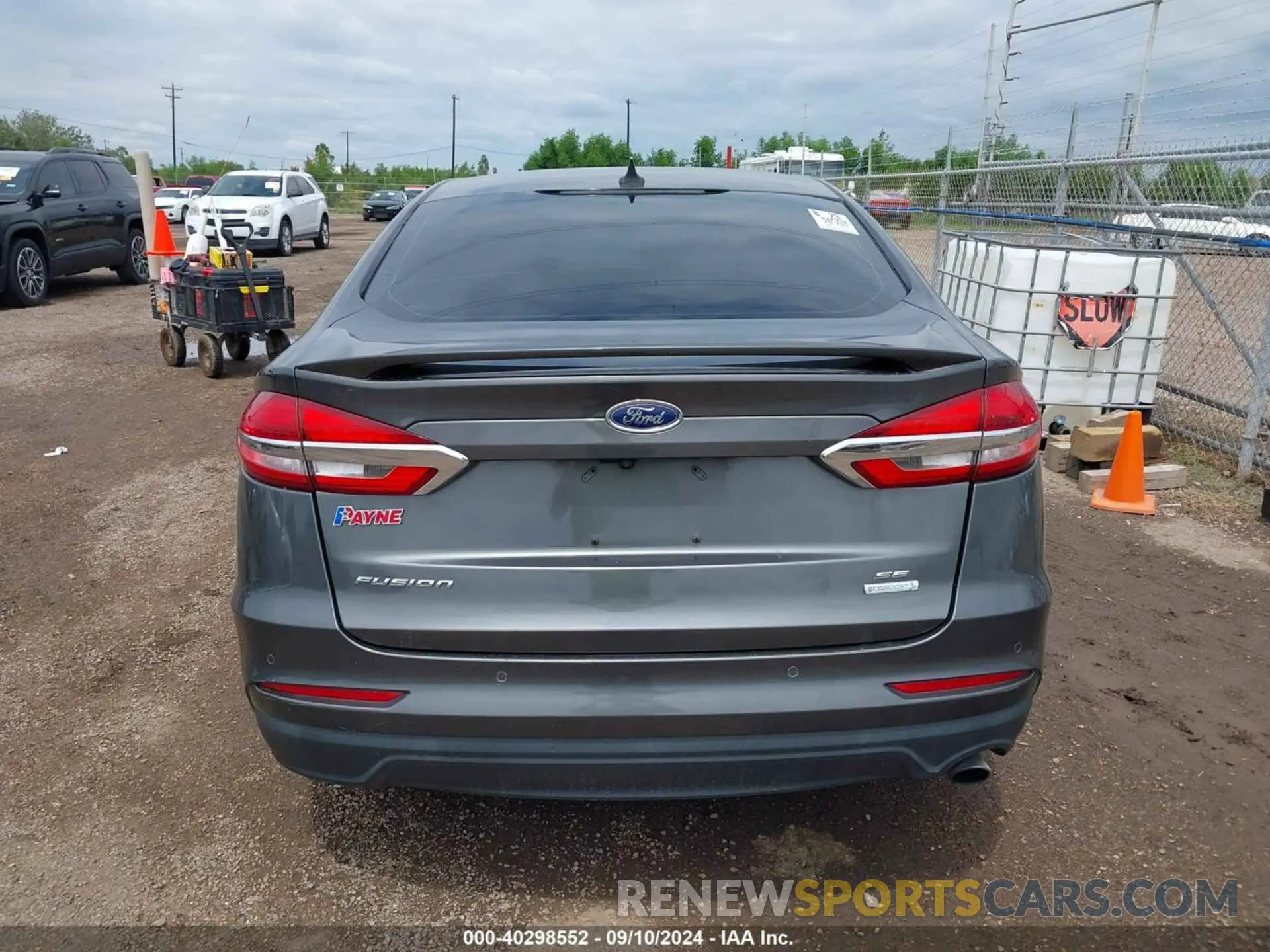 16 fotografías del automóvil dañado 3FA6P0HD3KR171749 FORD FUSION 2019