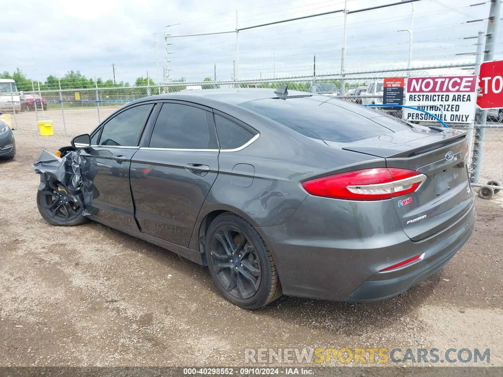 3 fotografías del automóvil dañado 3FA6P0HD3KR171749 FORD FUSION 2019