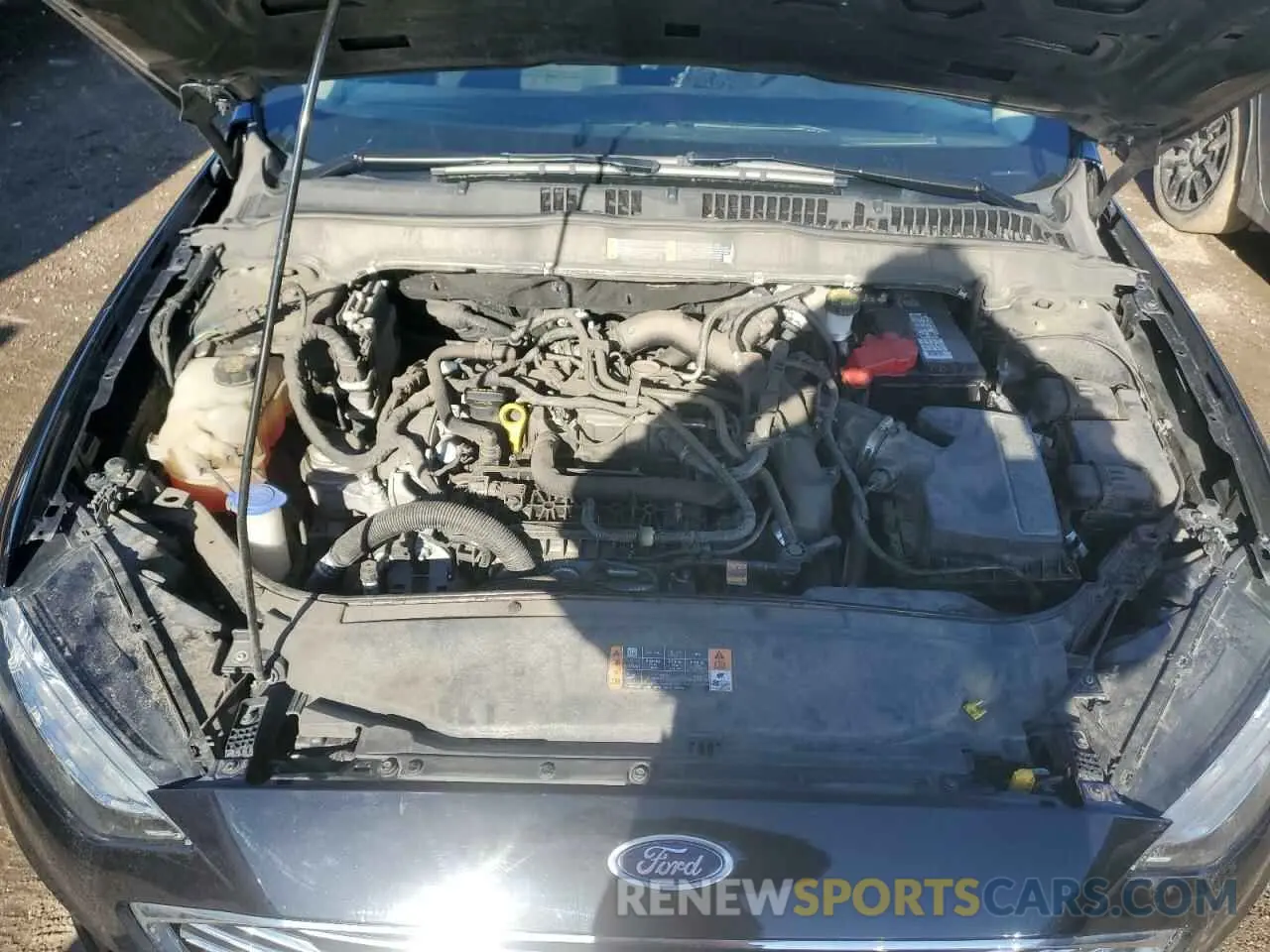 11 fotografías del automóvil dañado 3FA6P0HD3KR195016 FORD FUSION 2019