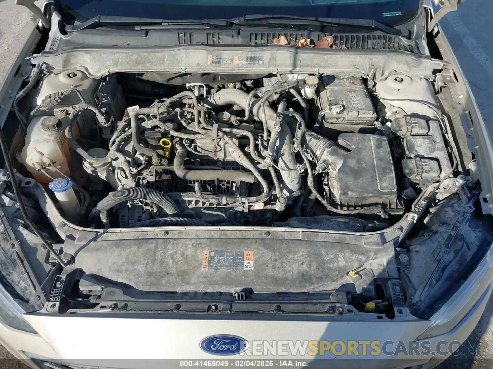 10 fotografías del automóvil dañado 3FA6P0HD3KR212008 FORD FUSION 2019