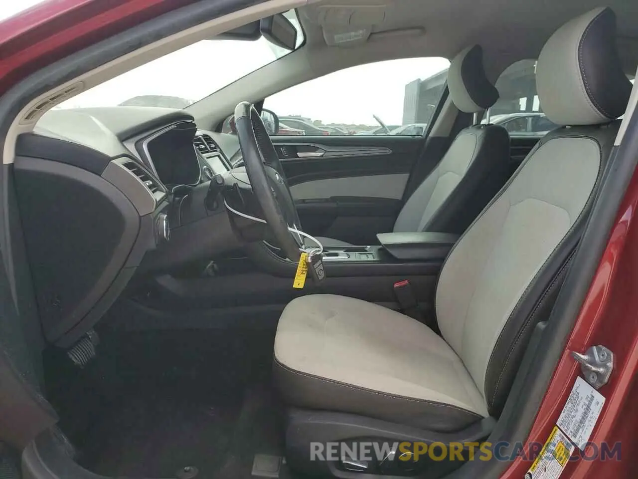 7 fotografías del automóvil dañado 3FA6P0HD3KR213658 FORD FUSION 2019