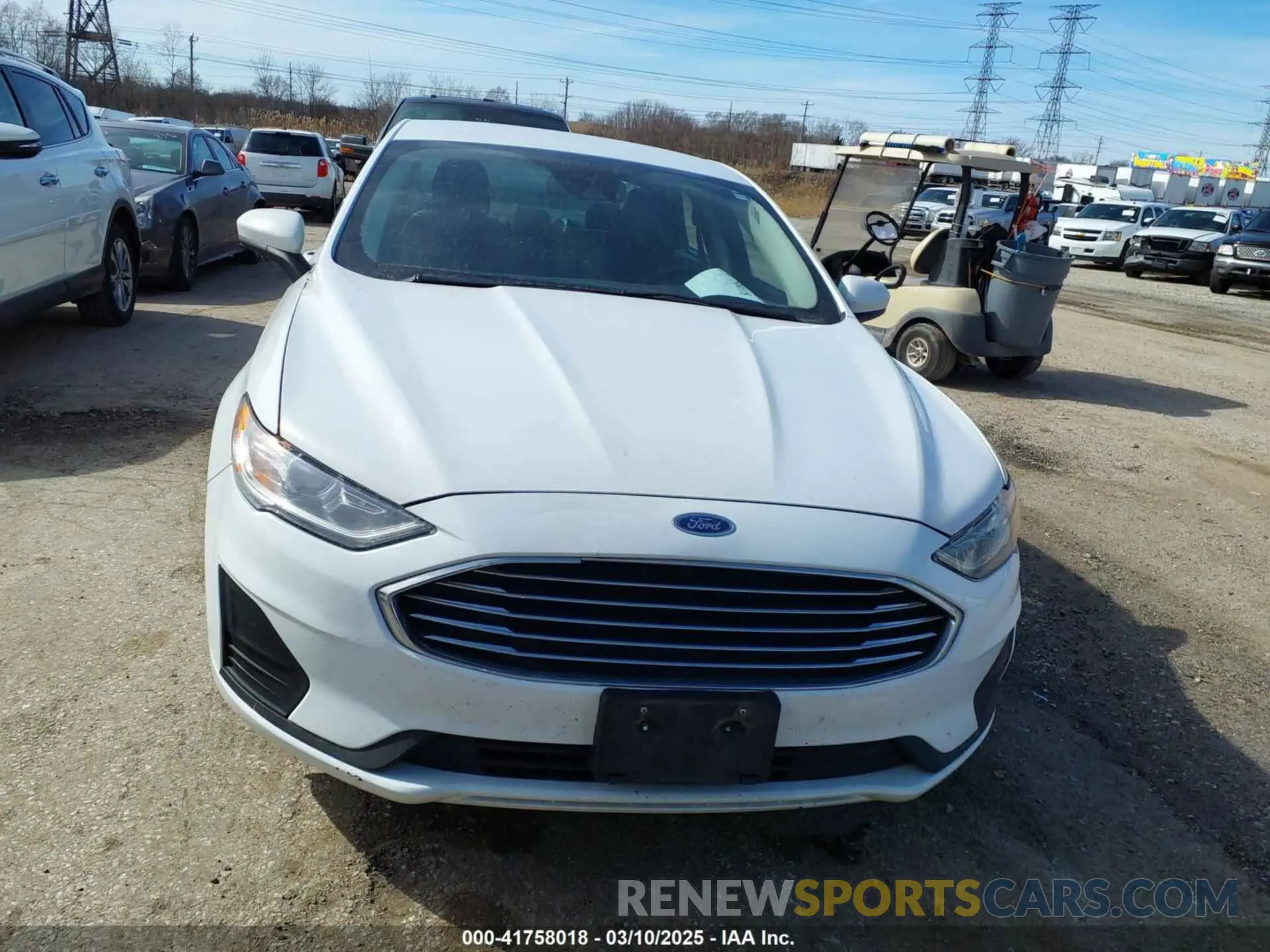 12 fotografías del automóvil dañado 3FA6P0HD3KR215491 FORD FUSION 2019