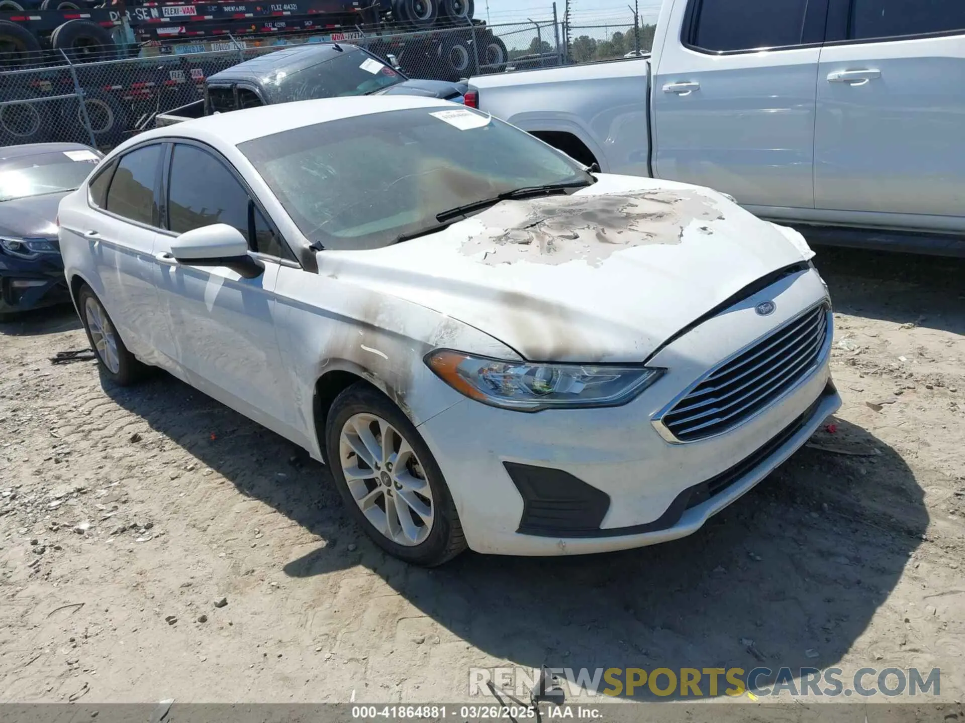 1 fotografías del automóvil dañado 3FA6P0HD3KR229648 FORD FUSION 2019
