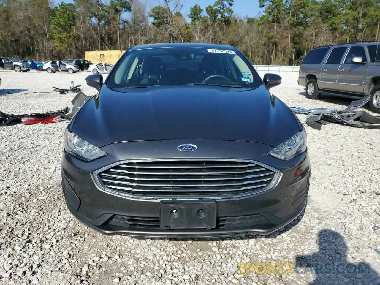 5 fotografías del automóvil dañado 3FA6P0HD3KR231514 FORD FUSION 2019